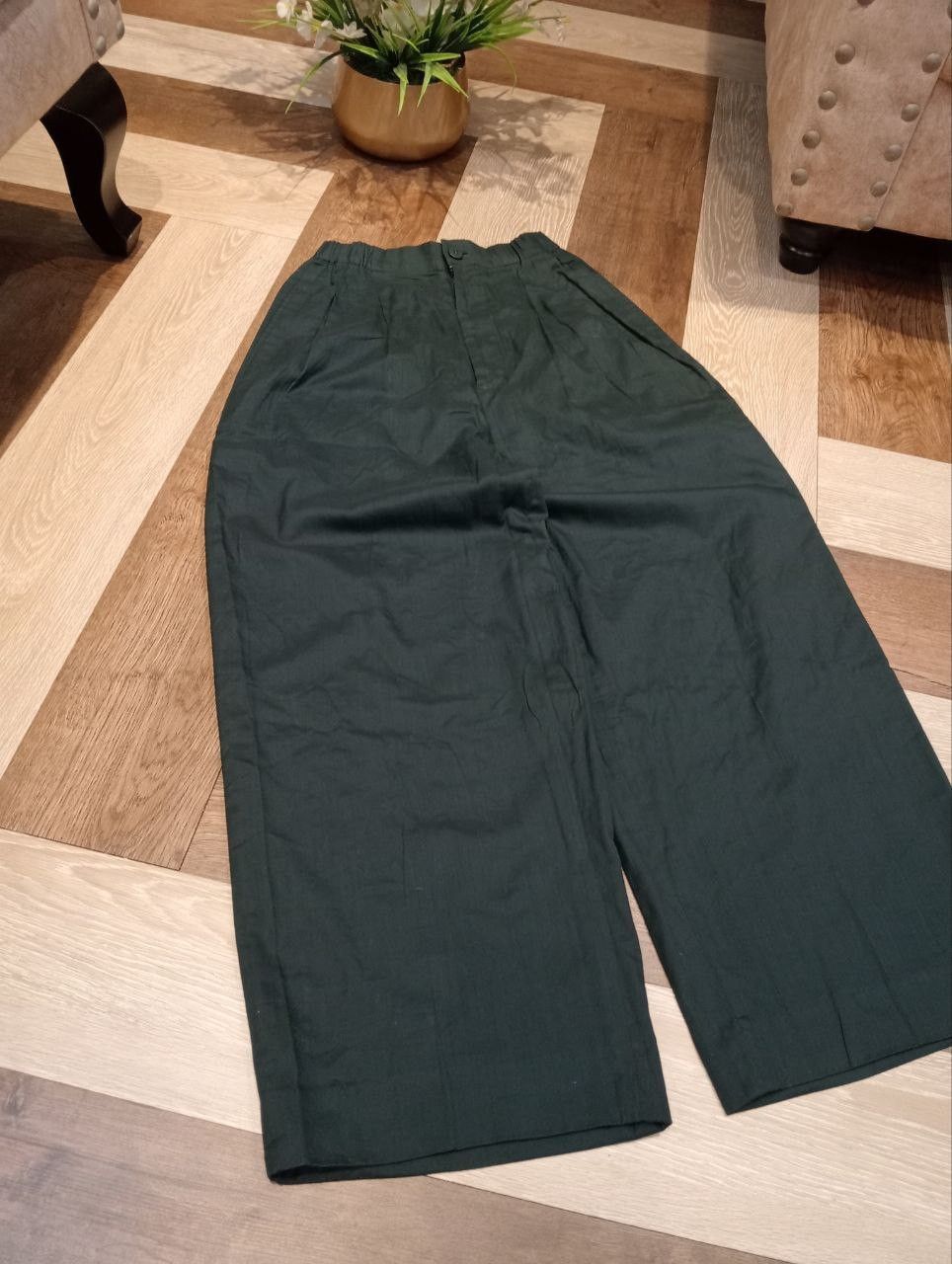 Issey Miyake VINTAGE ISSEY MIYAKE COTTON BAGGY PANTS Size US 26 / EU 42 - 3 Thumbnail