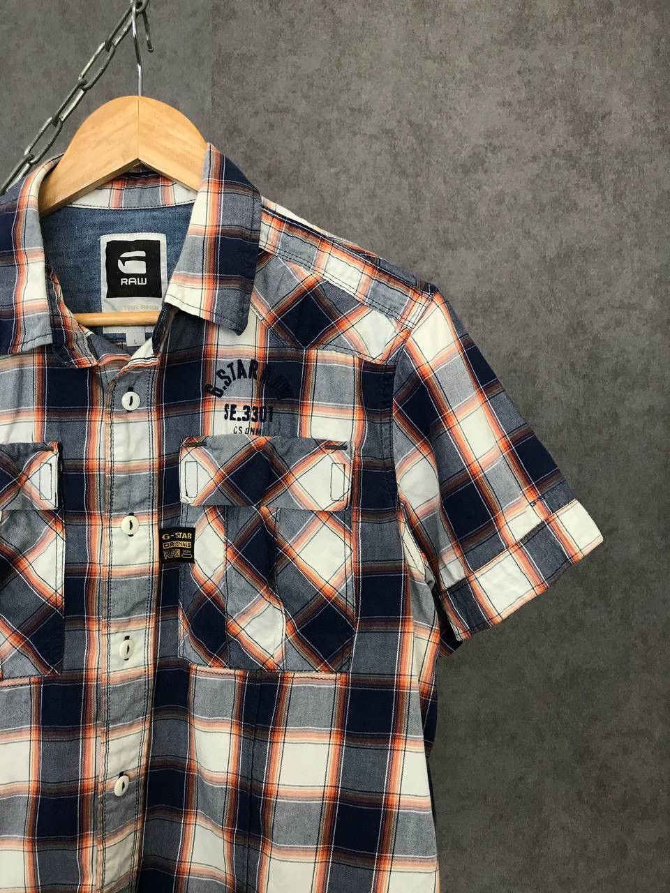 G-Star G Star Raw vintage short sleeve shirt Size US M / EU 48-50 / 2 - 2 Thumbnail
