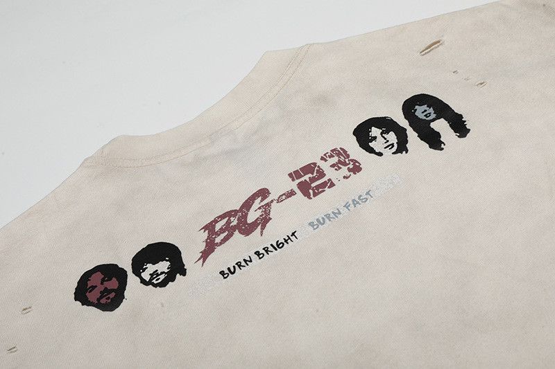 Vintage Vintage Distressed Ripped Rock Band Print T-Shirt Size US M / EU 48-50 / 2 - 4 Thumbnail
