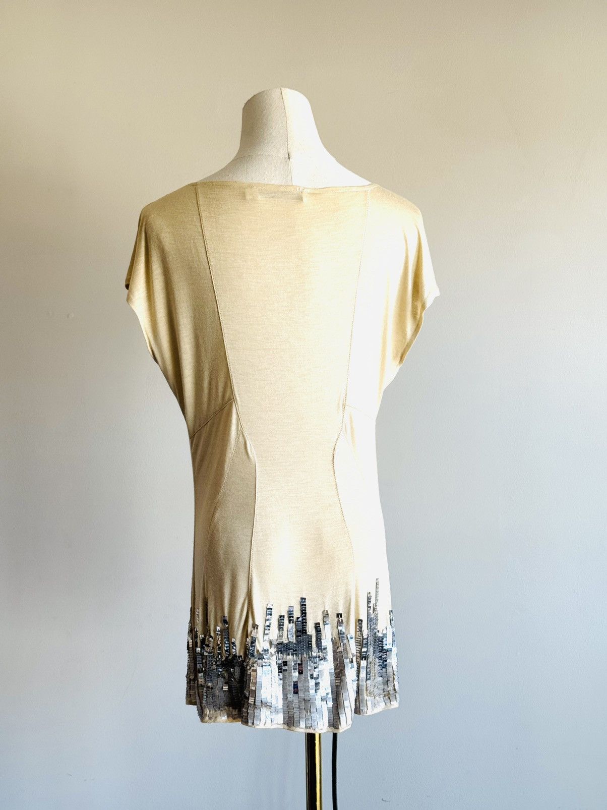 Dior Dior Resort 07 sequin paillette sheer blouse Galliano era Size ONE SIZE - 2 Thumbnail