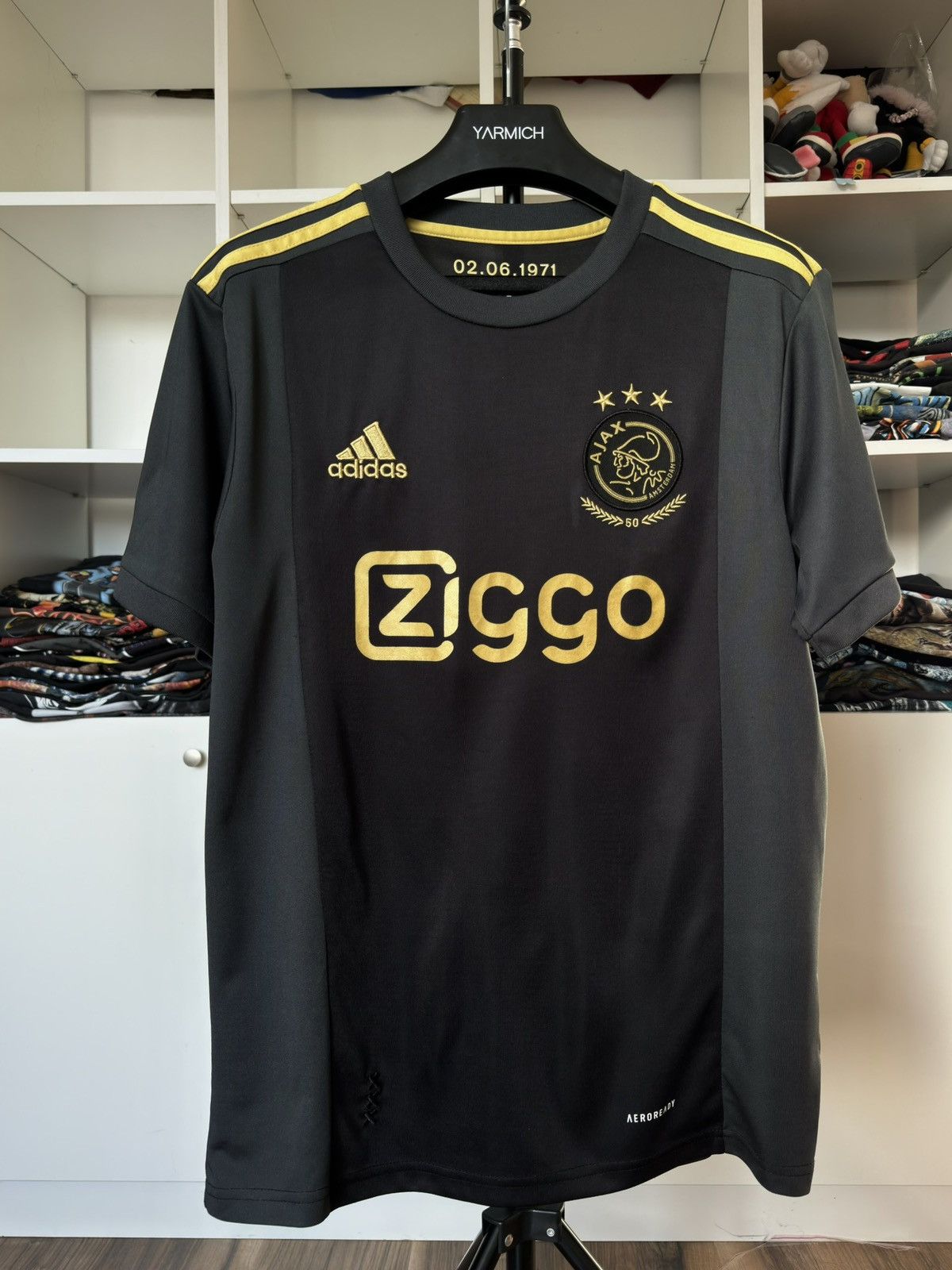 Adidas Ajax 2020-21 Third Away Soccer Jersey Adidas Size US M / EU 48-50 / 2 - 2 Thumbnail