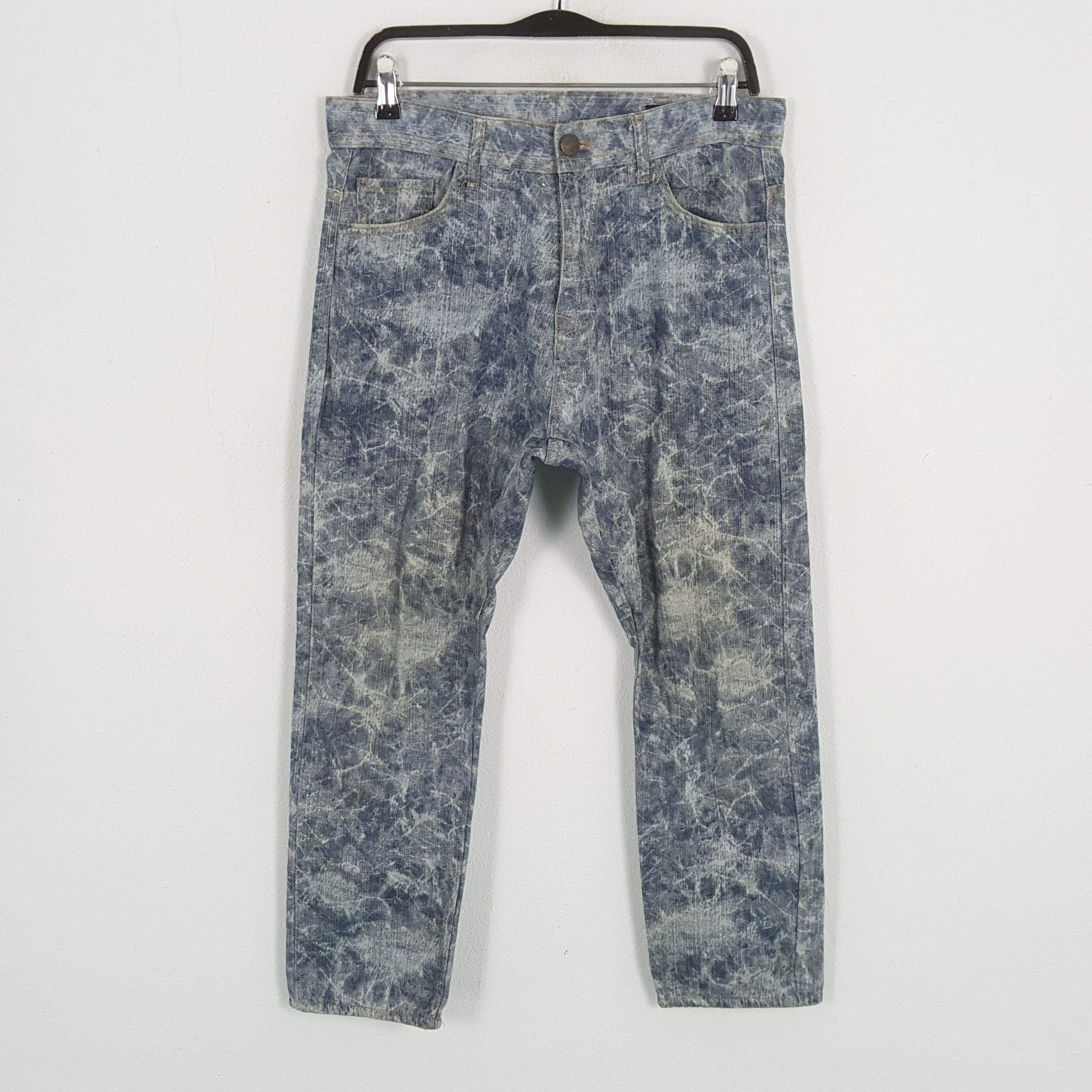 Number (N)ine NUMBER (N)INE Japanese Brand Fashion Design Style Jeans Size US 32 / EU 48 - 1 Thumbnail