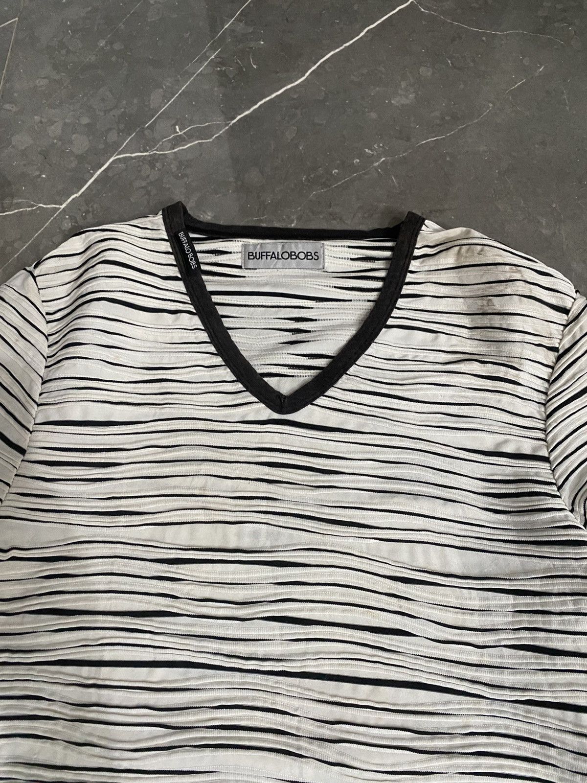 BUFFALO BOBS Buffalo Bobs Waffle Stripe Archived Longsleeve Size US M / EU 48-50 / 2 - 2 Thumbnail