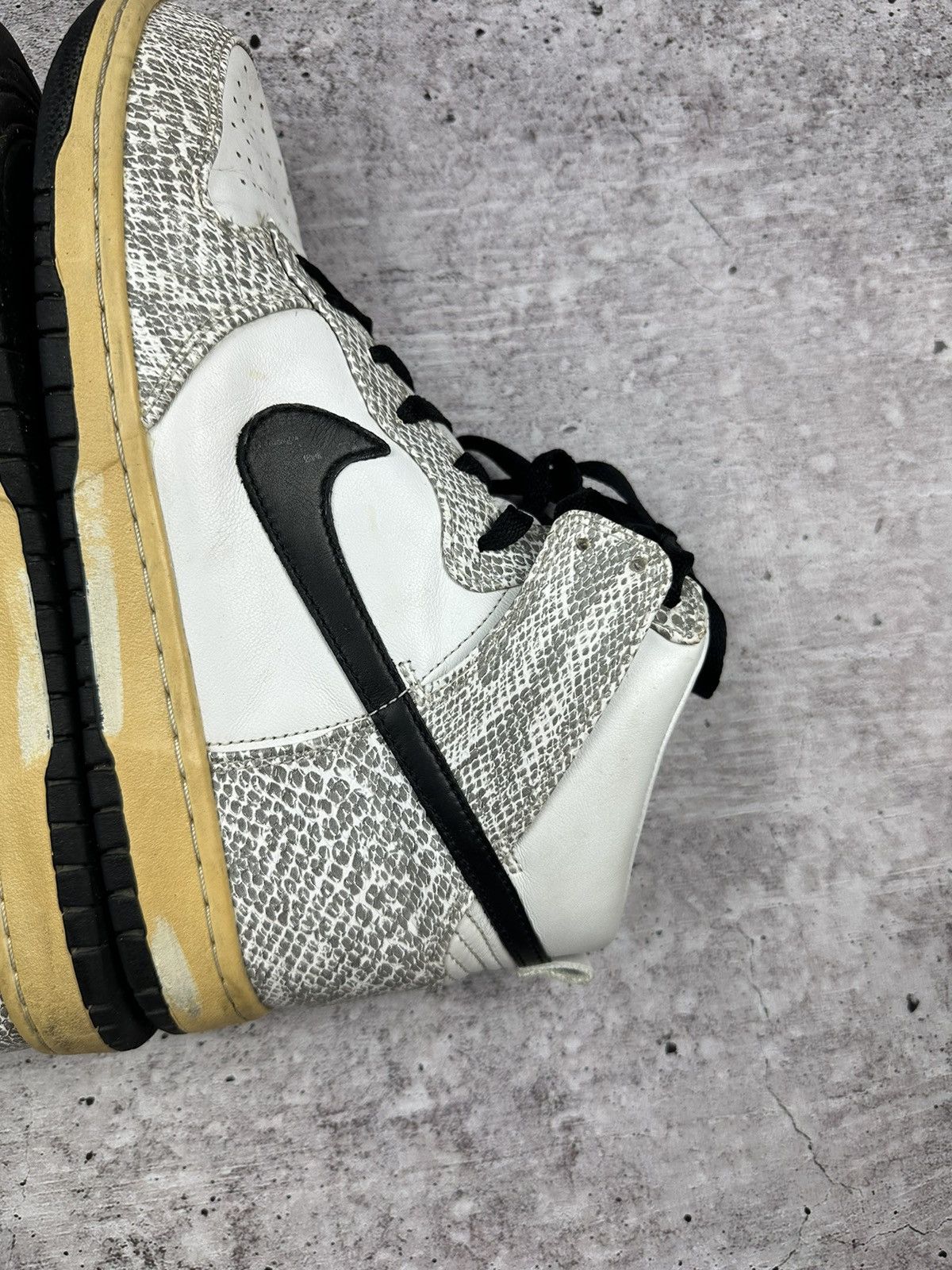 Nike Vintage Nike Dunk Premium Cocoa Snake Hi Top Sneakers Size US 9 / EU 42 - 11 Thumbnail