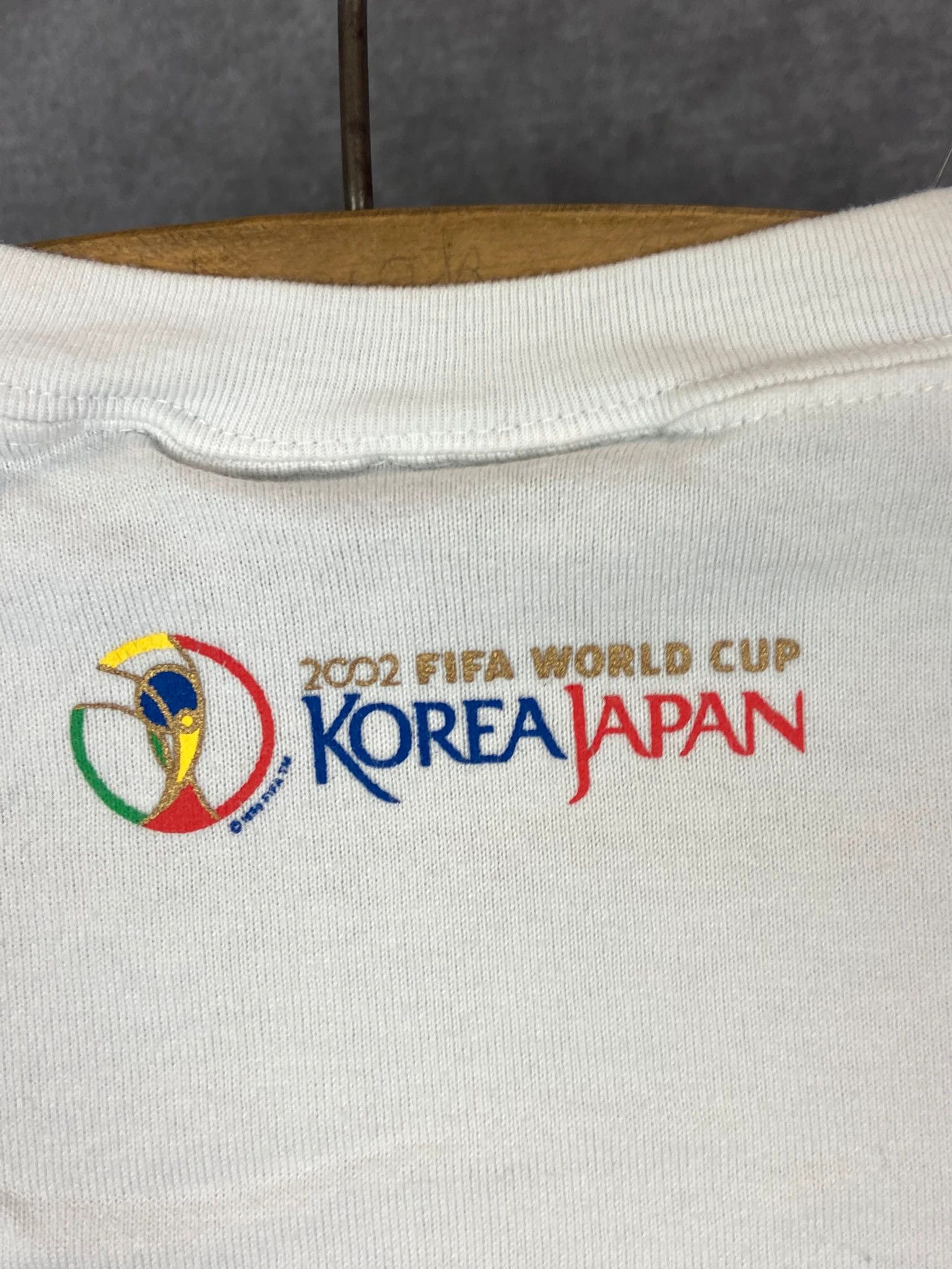 Vintage FIFA World Cup 2002 T-Shirt White Vintage Official Size US M / EU 48-50 / 2 - 6 Thumbnail