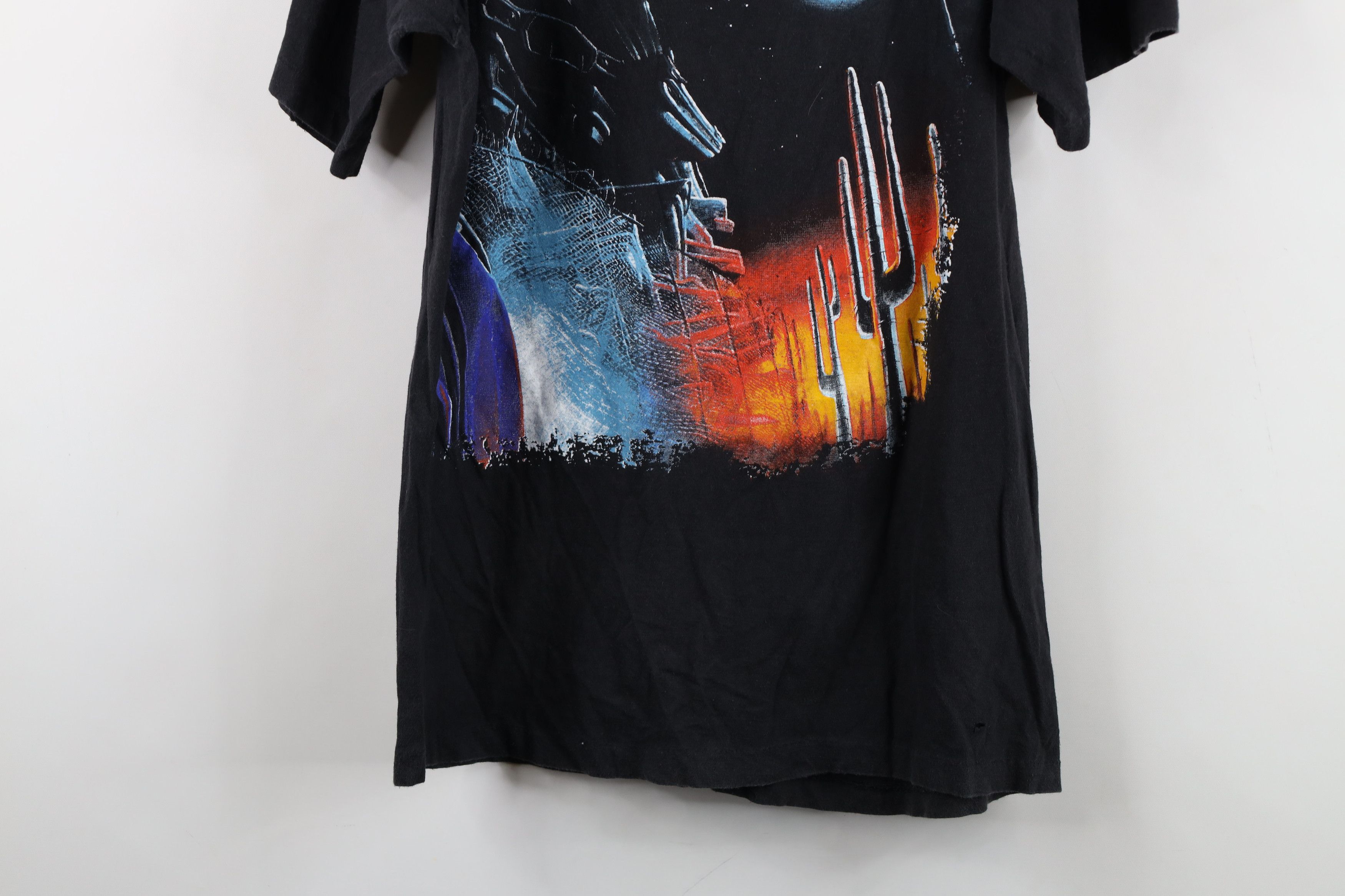 Vintage Vintage 90s Spell Recycler World Tour ZZ Top Band T-Shirt Size US M / EU 48-50 / 2 - 16 Thumbnail