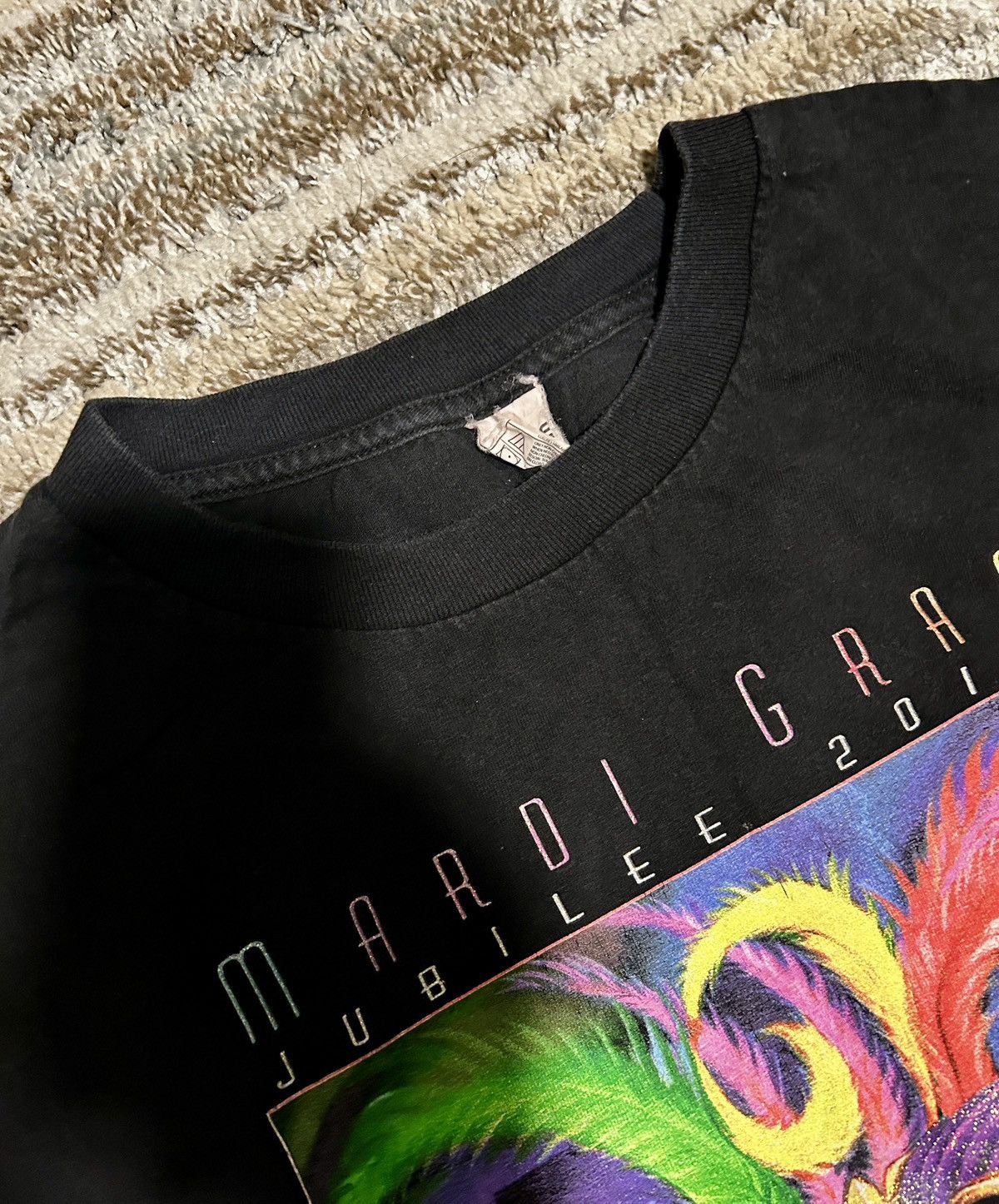 Other 2015 Mardi Gras Jubilee New Orleans Carnival T-Shirt Black Size US XXL / EU 58 / 5 - 3 Thumbnail