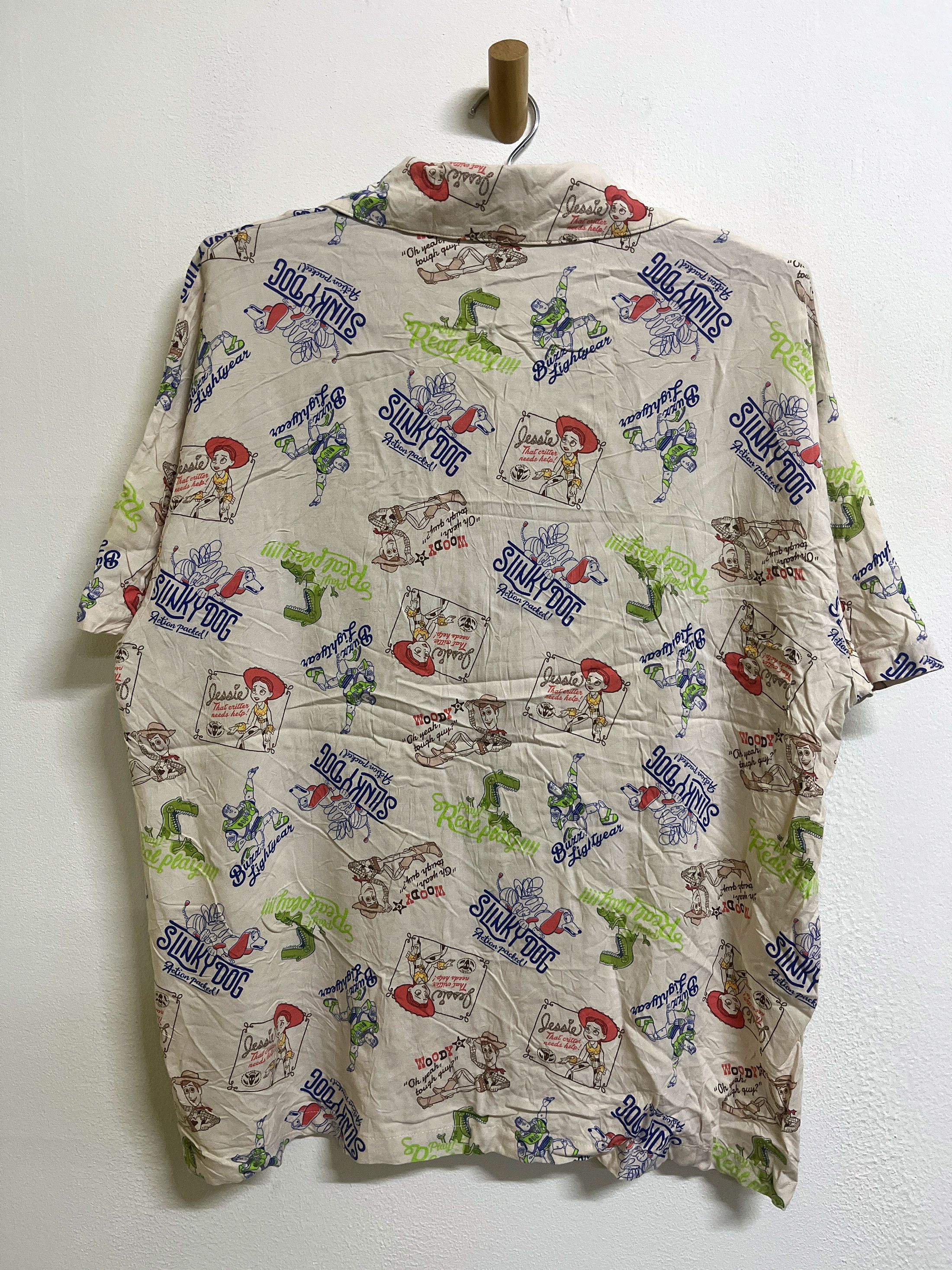Sci-Fi Fantasy Toy Story Hawaii Short Sleeve 90s Film Animation Animated Size US L / EU 52-54 / 3 - 3 Thumbnail