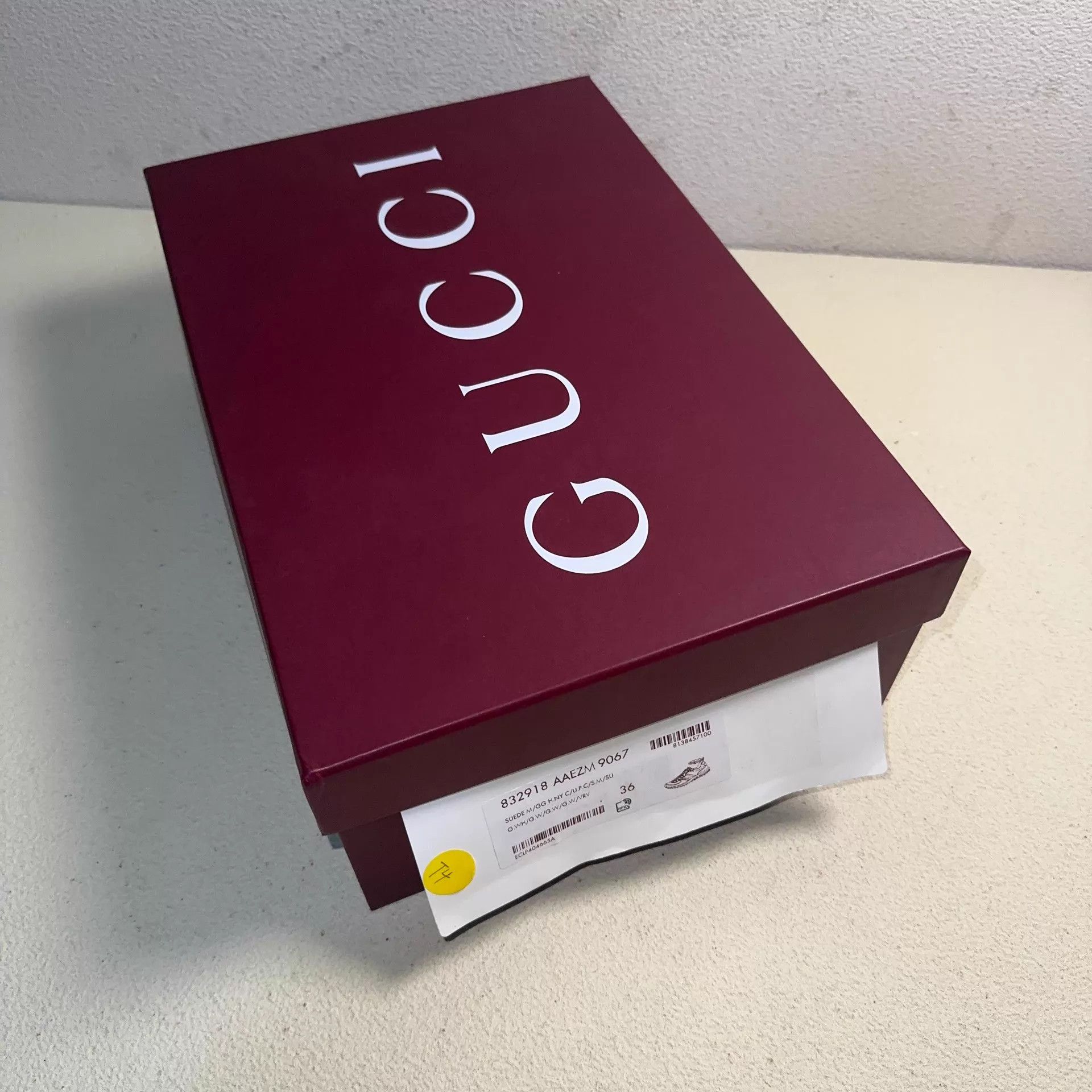 Gucci GUCCI Horsebit 1955 Women's White High-Top Sneaker 36 Size US 5.5 / IT 35.5 - 6 Thumbnail