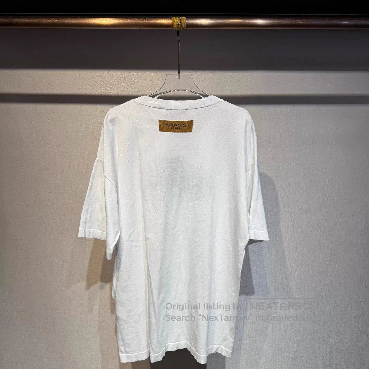 Louis Vuitton White Short Sleeve Graphic Tee. Size US M / EU 48-50 / 2 - 2 Thumbnail