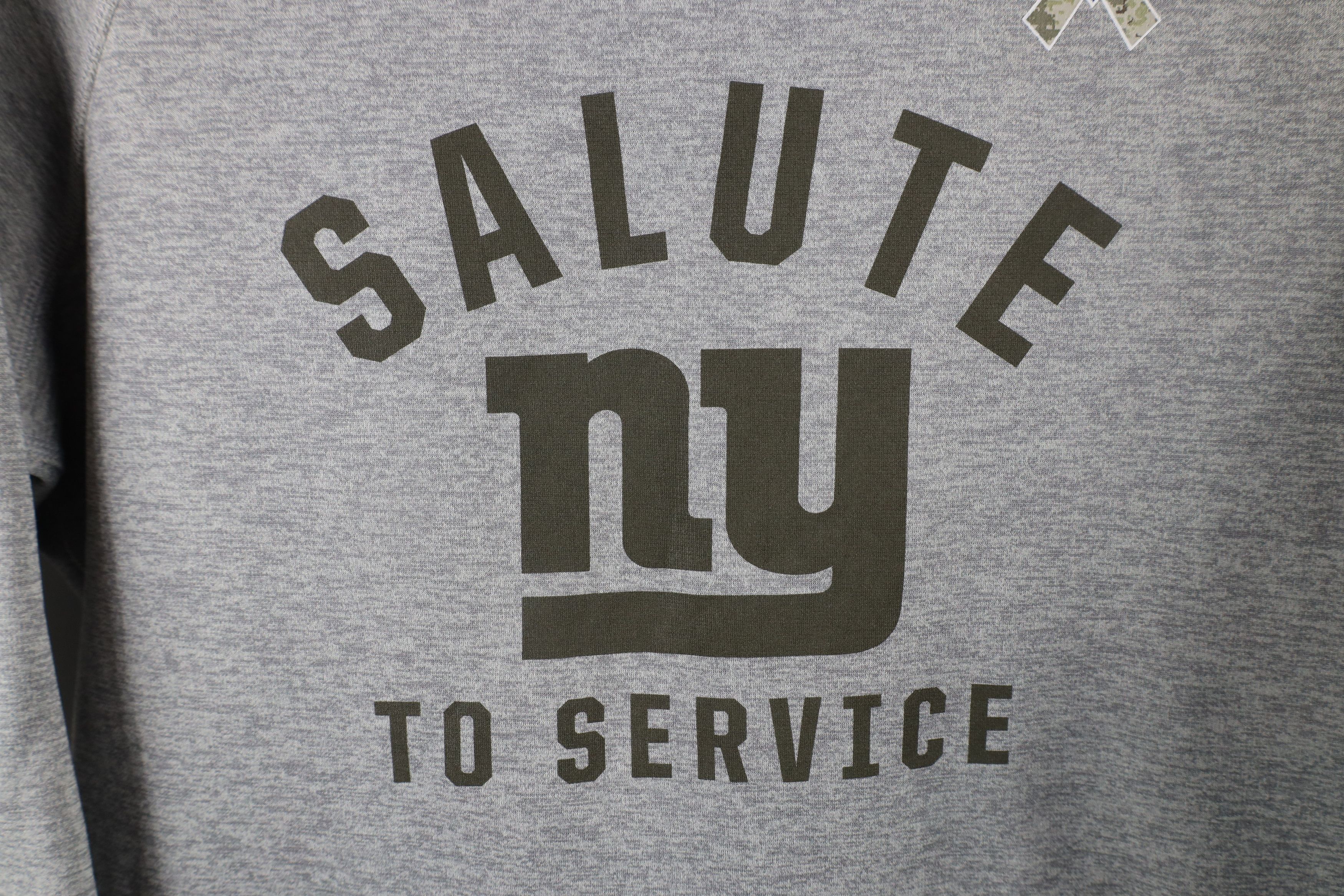 Nike × Vintage Nike Therma Fit To Service New York Giants Football Hoodie Size M / US 6-8 / IT 42-44 - 6 Thumbnail