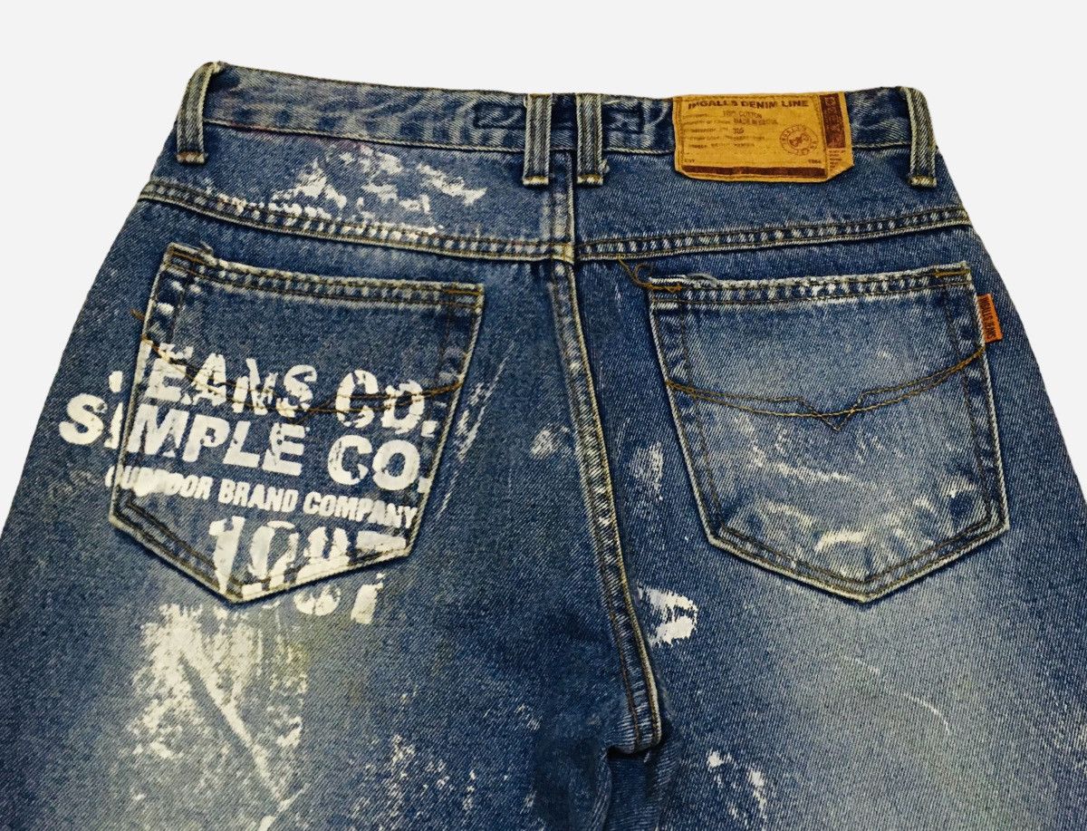 14th Addiction Very Rare Design Vintage Japanese Brand Ingalls Jeans 1990s Size US 29 - 4 Thumbnail