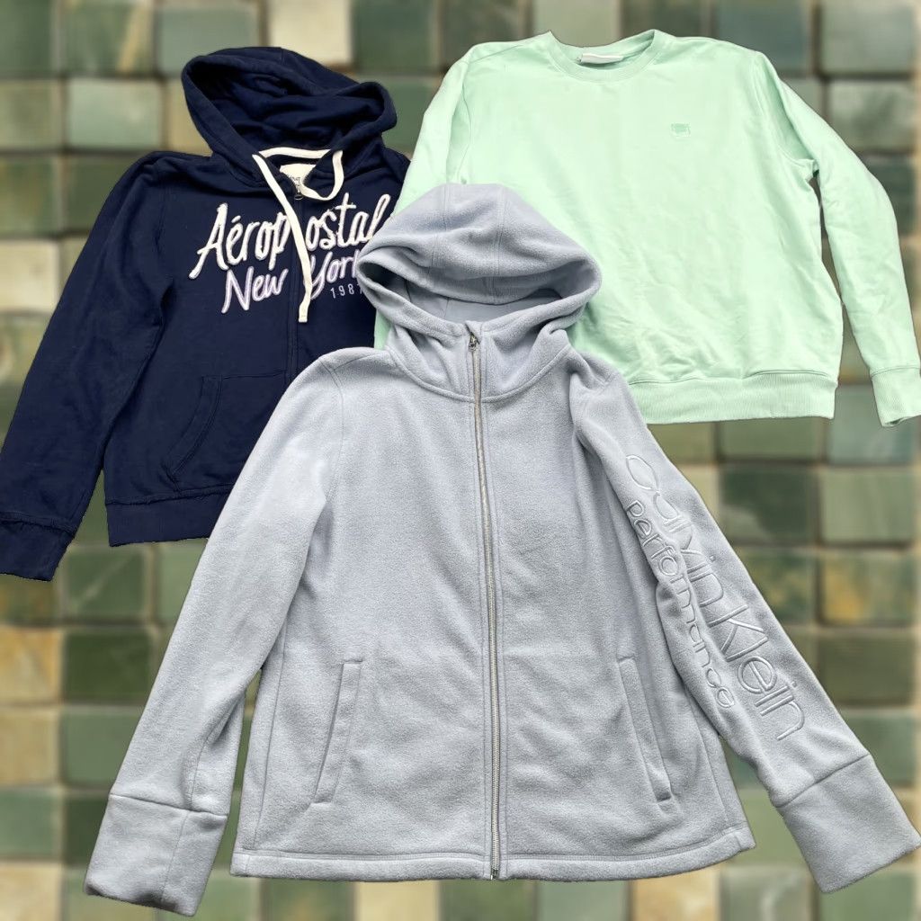 Aeropostale Hoodie Sweater Women Large Lot of 3 Aeropostale Calvin Klein Fila Y2k Sportswear Size L / US 10 / IT 46 - 1 Thumbnail