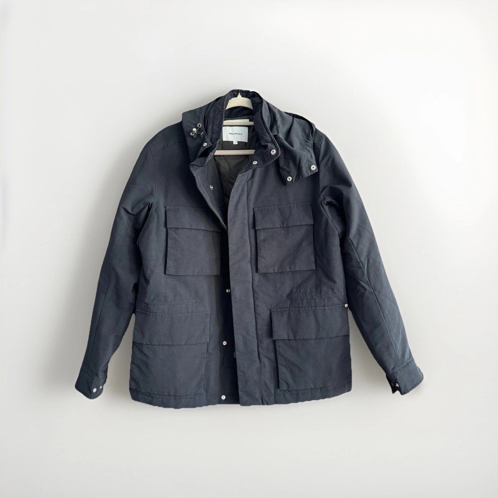 Norse Projects Norse Projects Waxed Hooded Jacket Nylon Created NWOT Size US M / EU 48-50 / 2 - 2 Thumbnail
