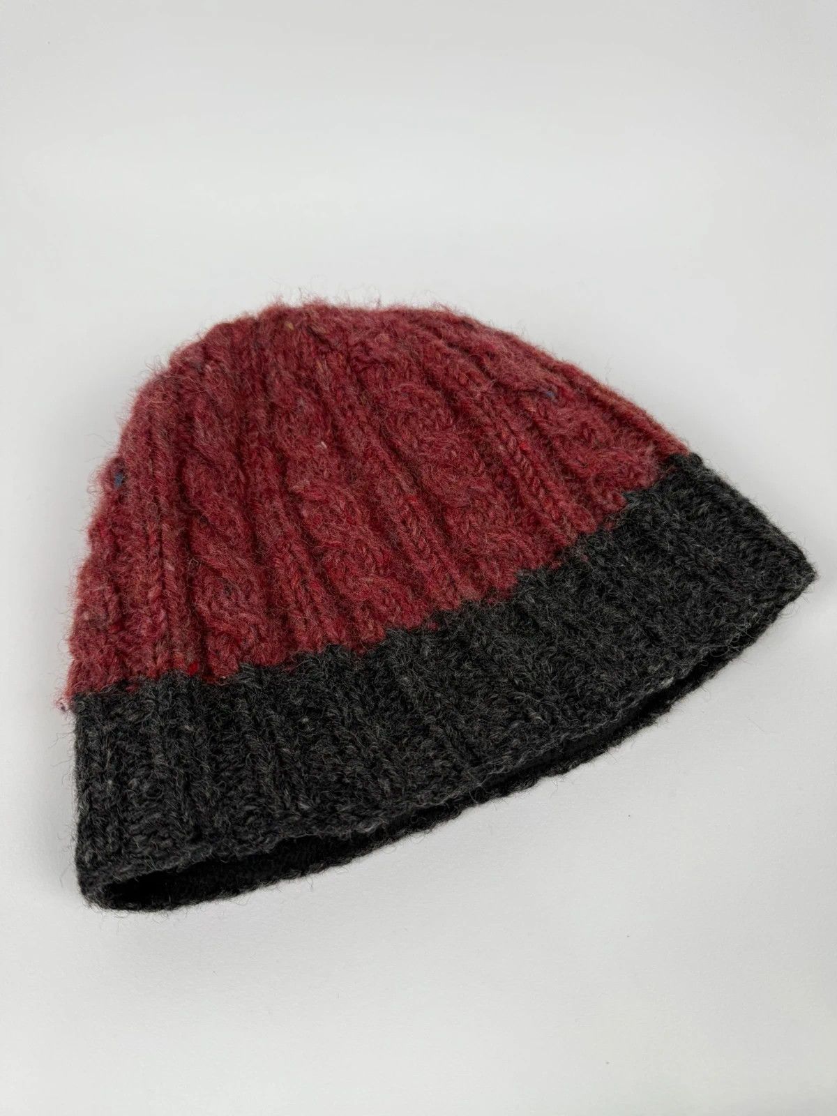 Aran Sweater Market Aran Sweater Market Aran Islands Beanie Wool One Size Size ONE SIZE - 5 Thumbnail