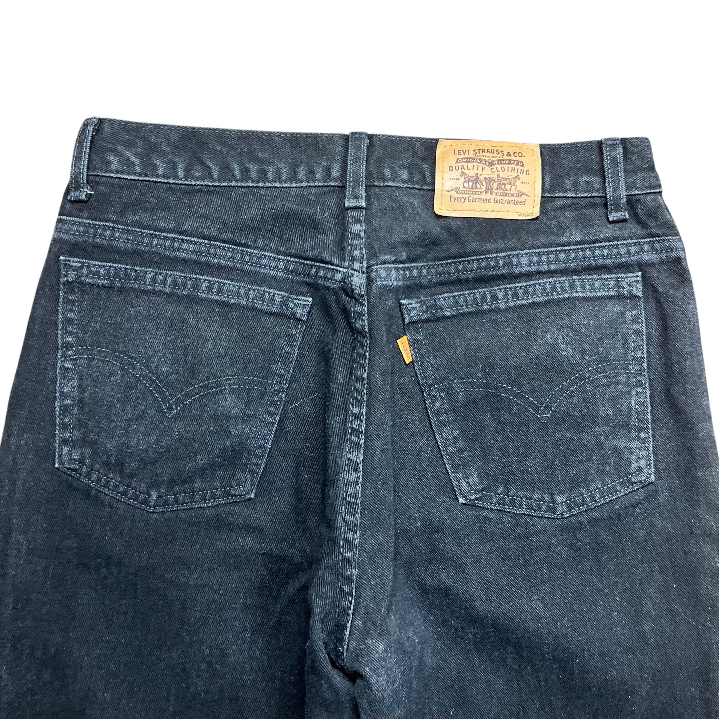 Levi's × Levi's Vintage Clothing × Vintage Levi’s Black Orange Tab Jeans - 31” Size US 31 - 6 Thumbnail