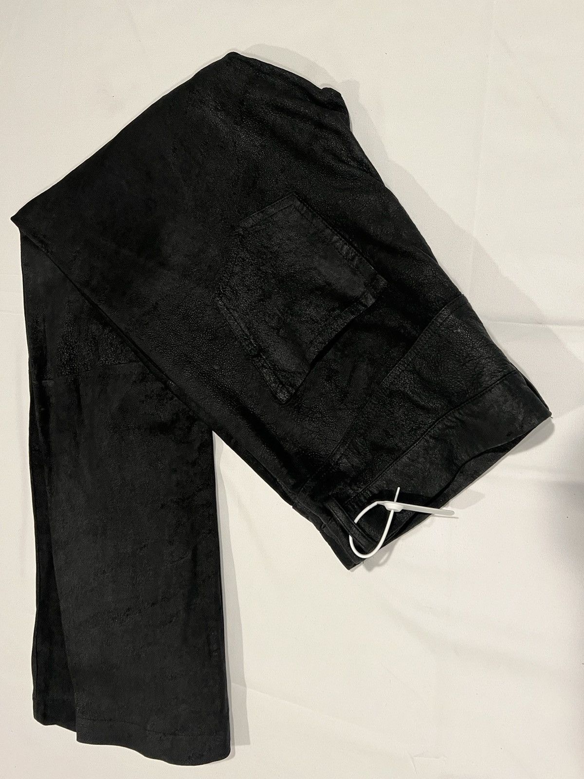 Rick Owens Rick Owens Mens lamb leather pants. XL Size US 35 - 2 Thumbnail