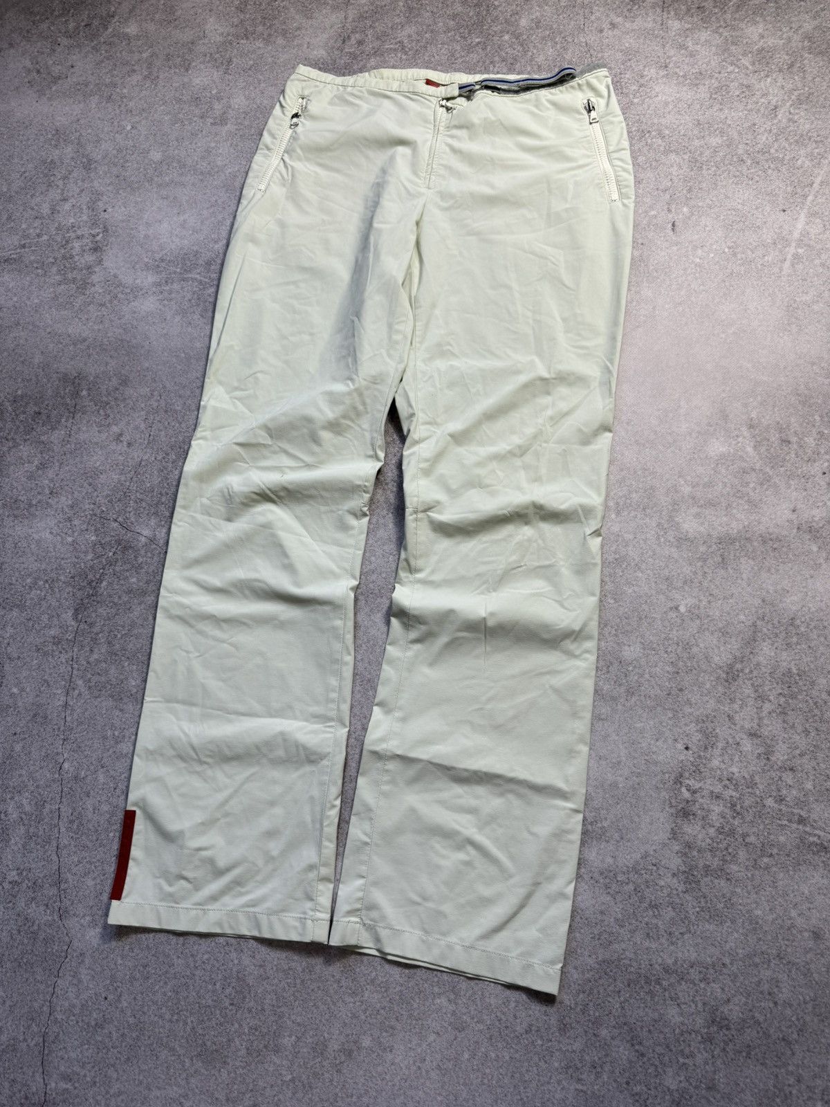 Prada Prada Sport Nylon Track Pants 2000s Archived Red Tab trouser Size US 31 - 2 Thumbnail