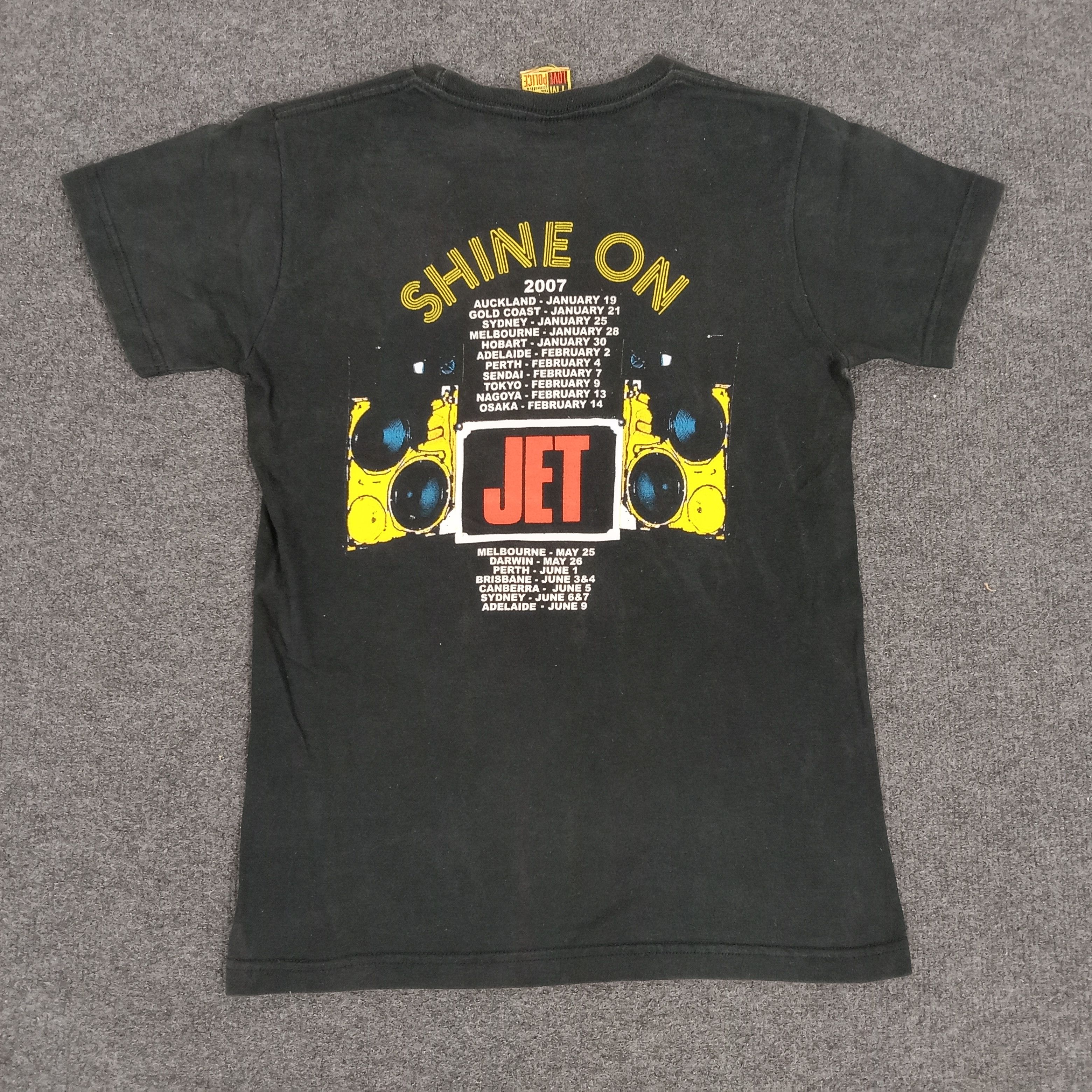 Band Tees Jet Australia Rock Band Graphic Tshirt Size US XS / EU 42 / 0 - 3 Thumbnail
