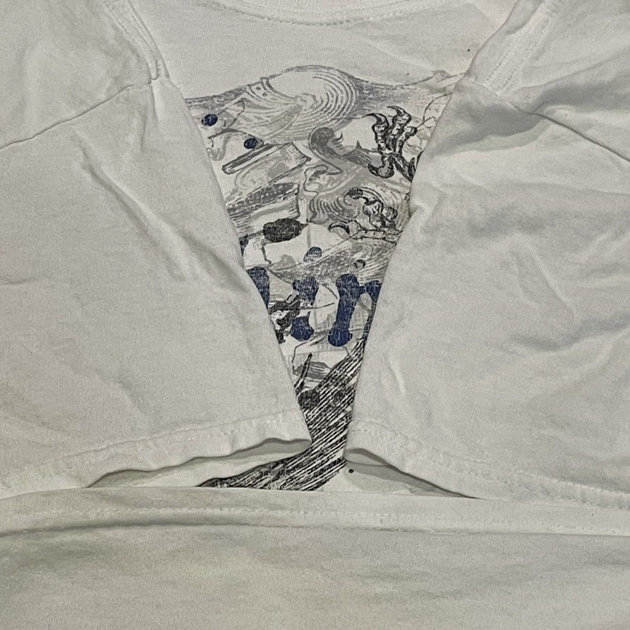 Affliction × Ed Hardy × Tapout Rare Wings Cross Tee Y2K Affliction Style Size US L / EU 52-54 / 3 - 4 Thumbnail