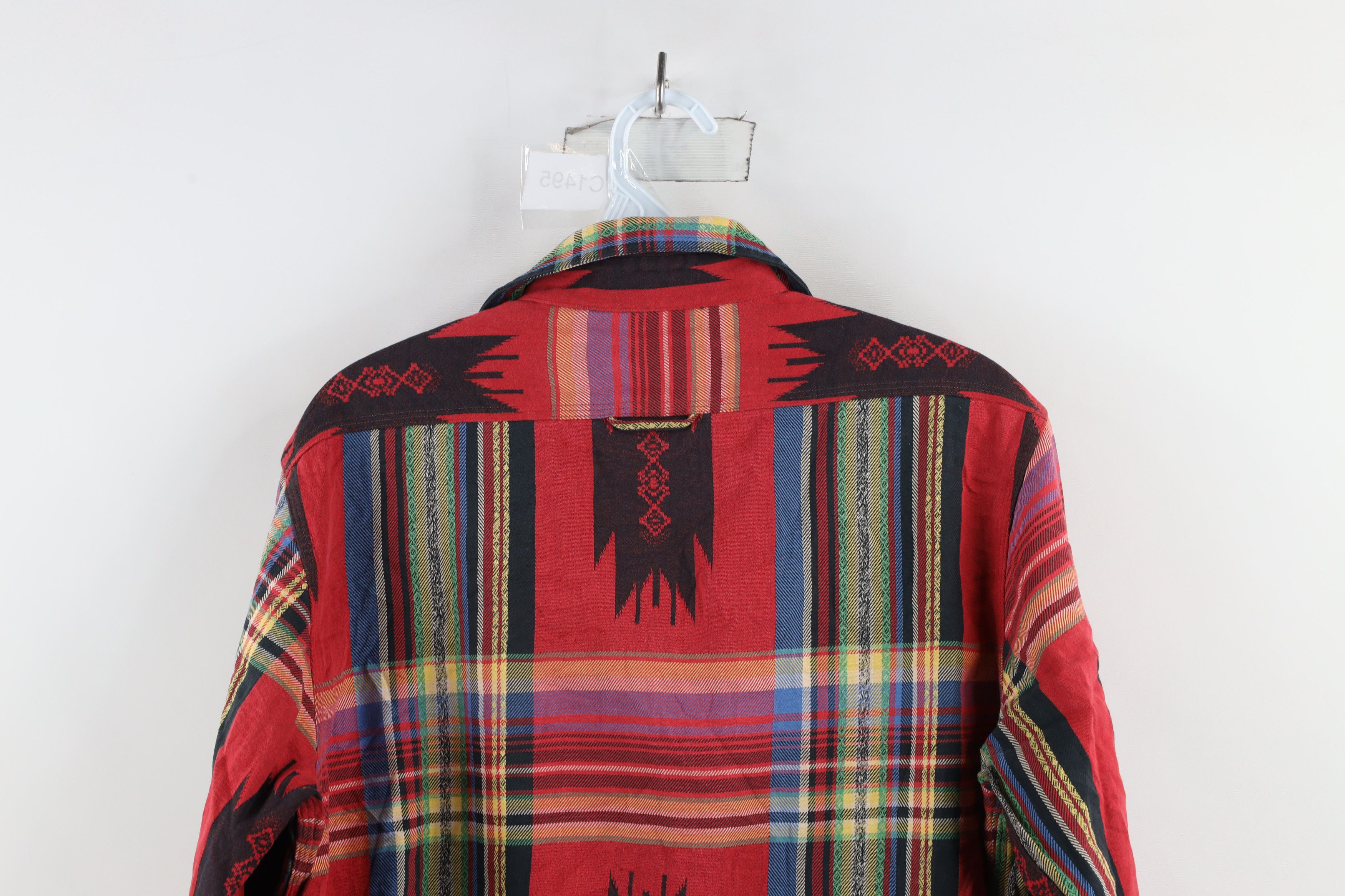 Ralph Lauren × Vintage Vintage Ralph Lauren Southwestern Collared Button Shirt Size US S / EU 44-46 / 1 - 10 Thumbnail