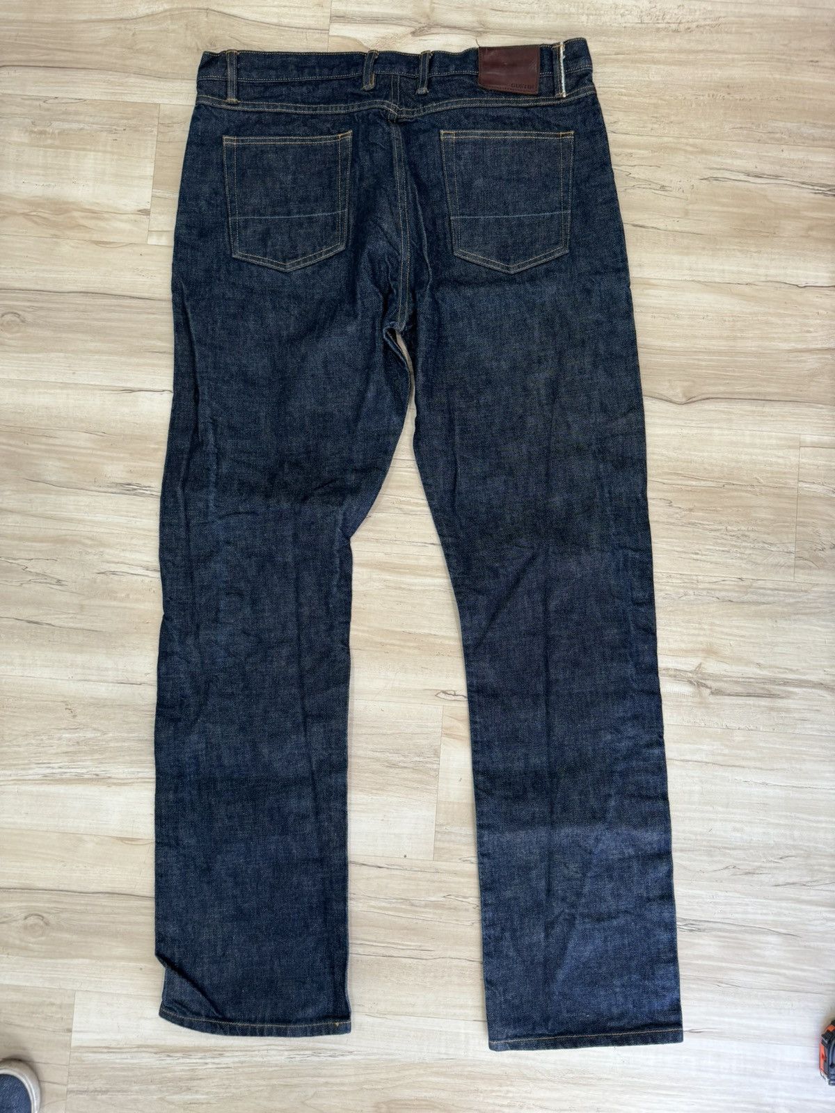 Gustin Men's GUSTIN Selvedge jeans 40 X 34 California Straight Raw Size US 40 / EU 56 - 8 Thumbnail