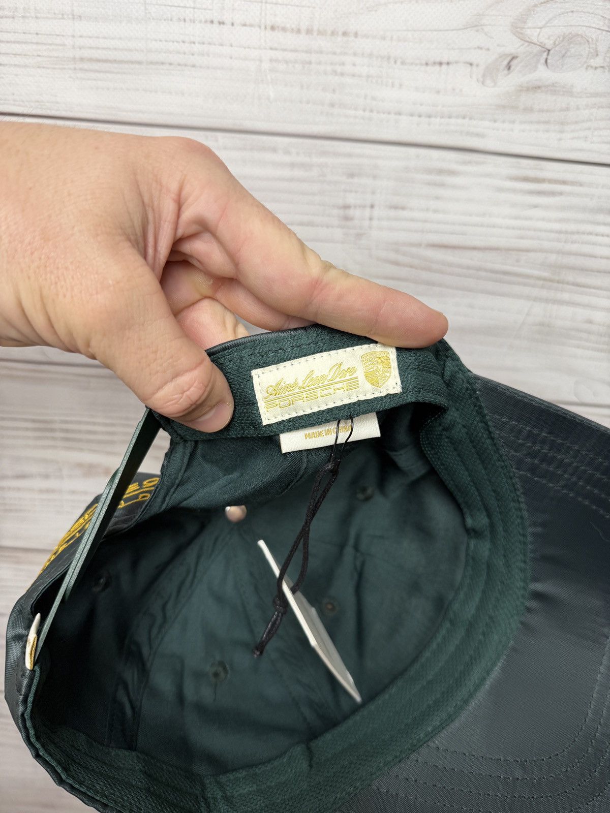 Aime Leon Dore × Porsche Design Aime Leon Dore Porsche Nylon Cap Logo Size ONE SIZE - 6 Thumbnail