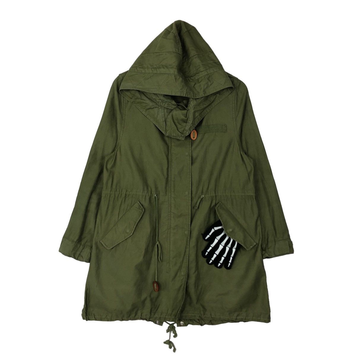Japanese Brand 🔥VINTAGE FISH TAIL PARKA JACKET ADAM ETROPE JAPAN Size US M / EU 48-50 / 2 - 1 Thumbnail