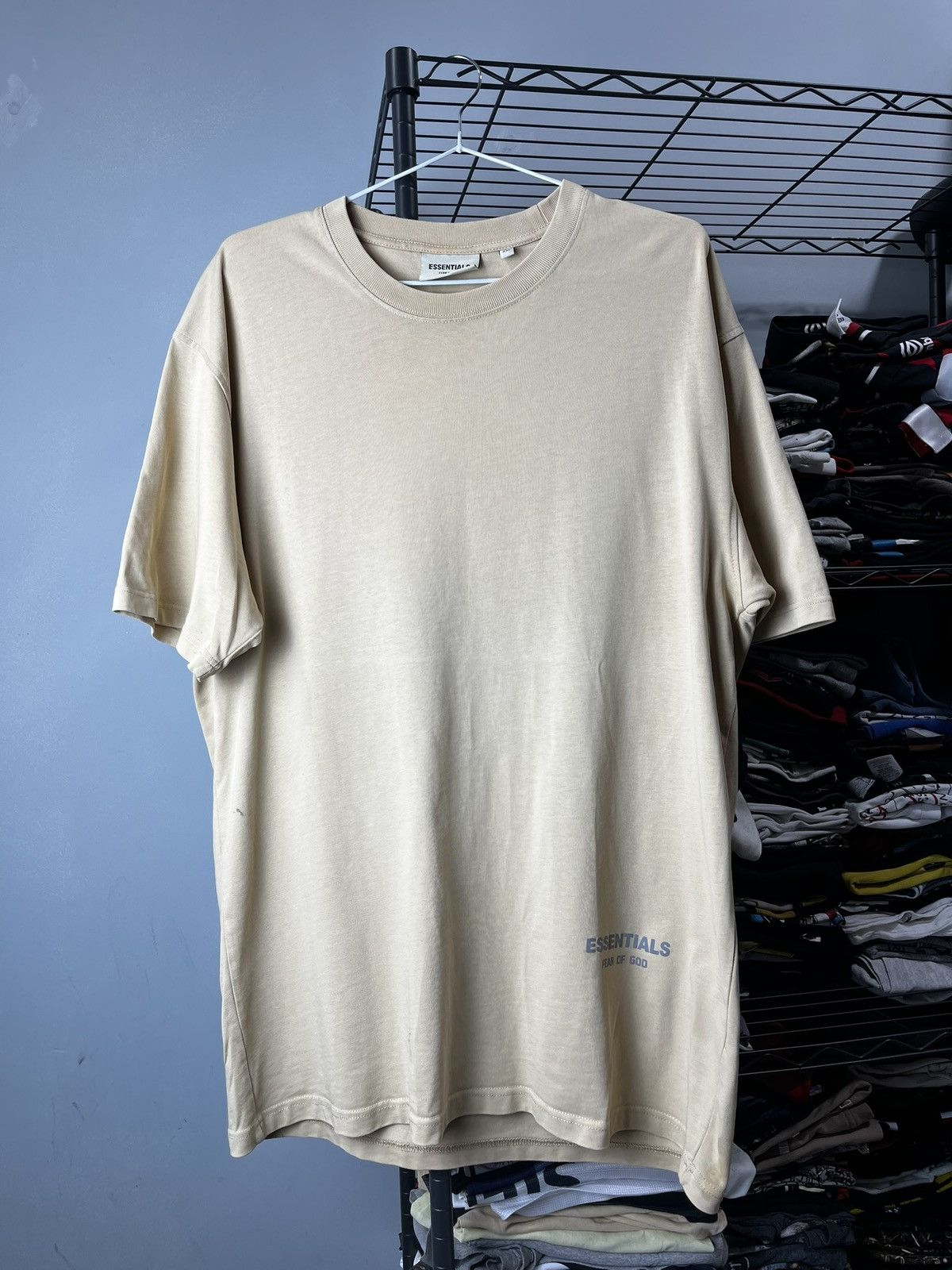 Essentials Vintage Essentials Reflective Logo T Shirt Hypebeast Size US XXL / EU 58 / 5 - 2 Thumbnail