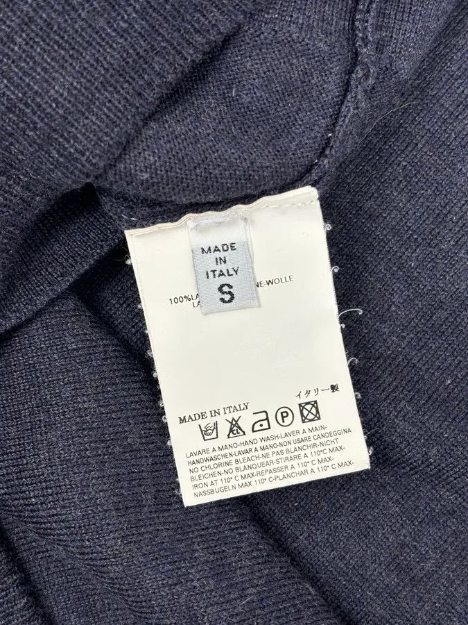 Maison Margiela AW2005 Maison Martin Margiela Navy Wool Sweater Turtleneck Size US S / EU 44-46 / 1 - 9 Thumbnail