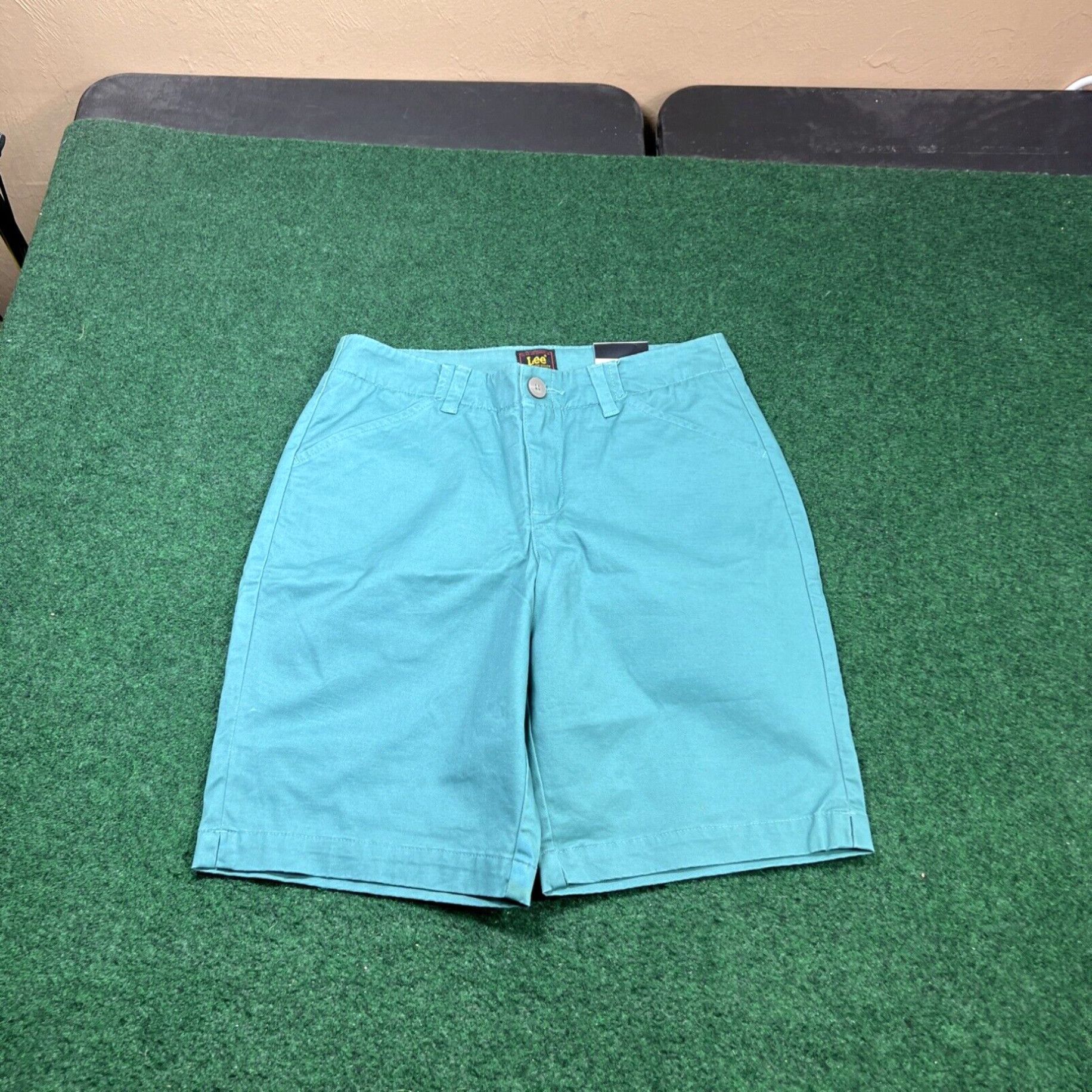 Lee New With Tags Lee Monaco Green Bermuda Shorts Women's 6M 28x10 Size 28" / US 6 / IT 42 - 1 Thumbnail