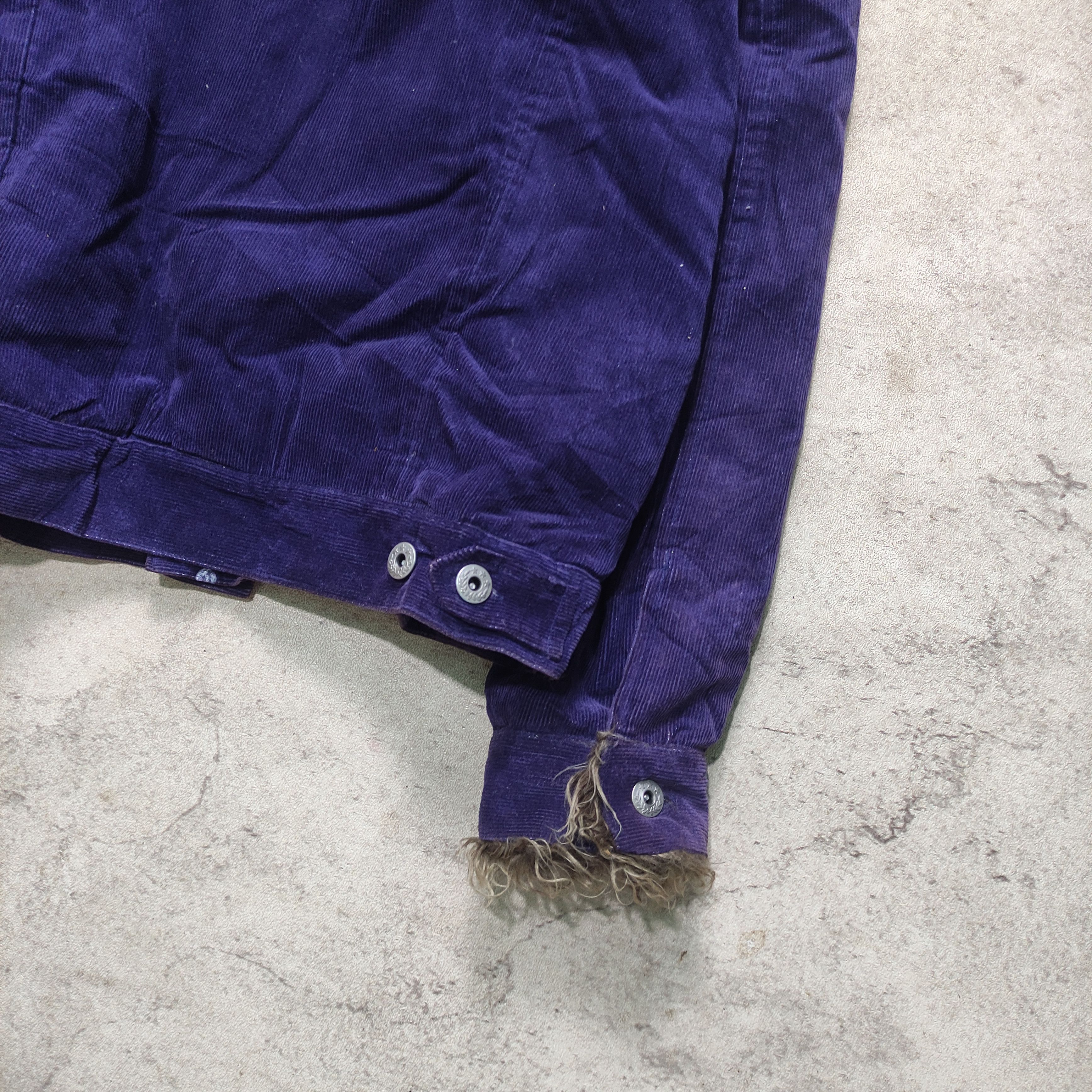 Tornado Mart Navy Blue Fur Jacket Vkei Japanese 2000s Archive Size US L / EU 52-54 / 3 - 4 Thumbnail