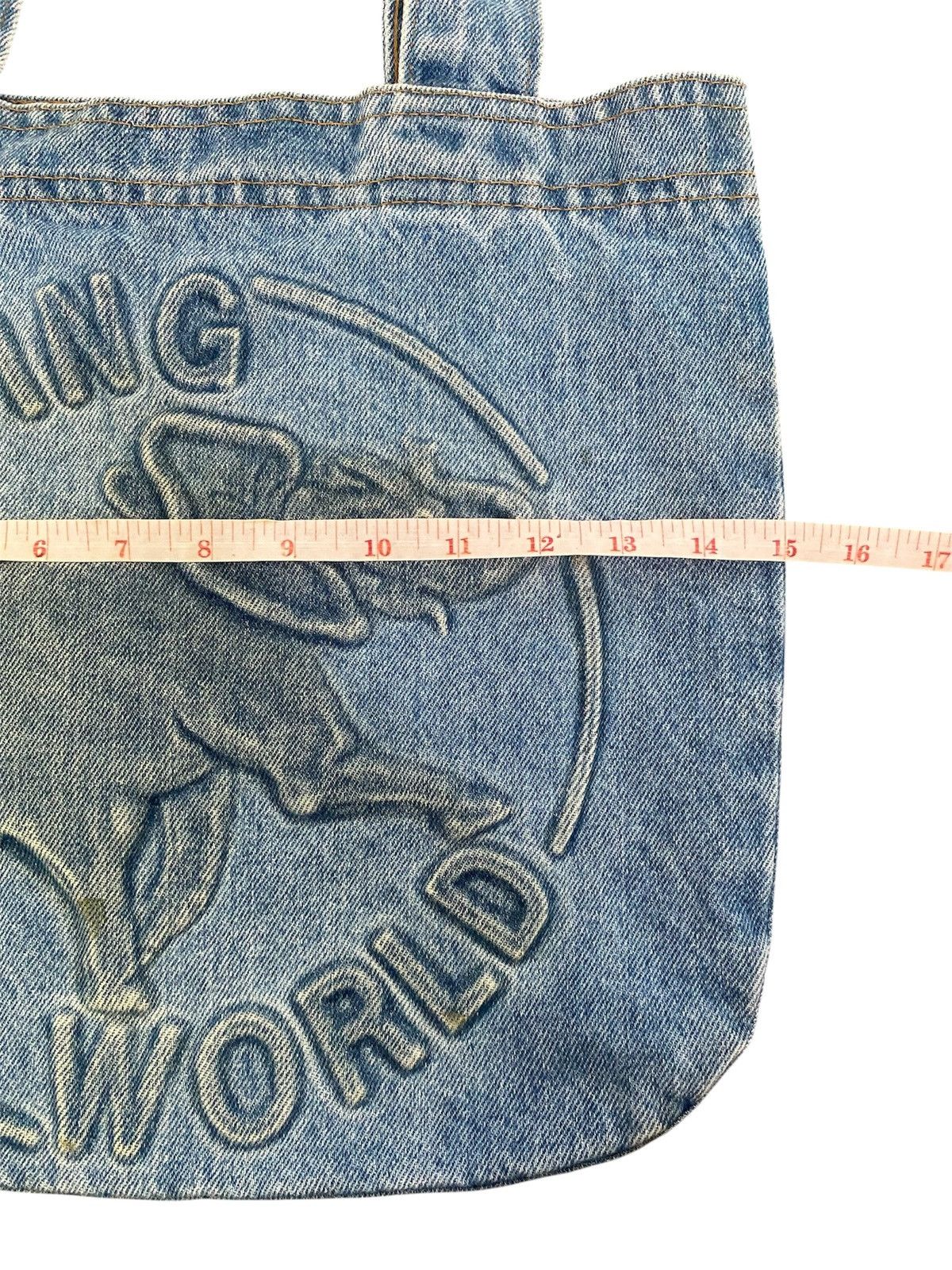 Vintage Vintage Hunting World Tote Denim Bag Made in USA Size ONE SIZE - 10 Thumbnail