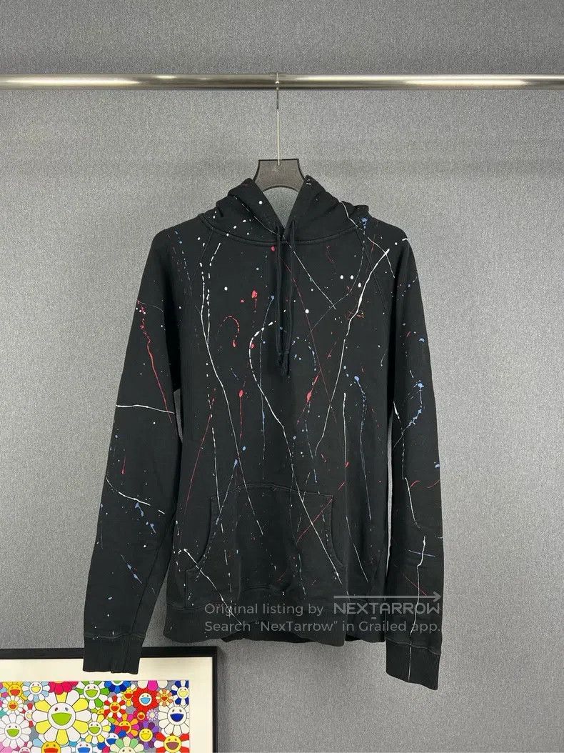 Saint Laurent Paris Saint Laurent Paris Splatter hoodie Size US XXL / EU 58 / 5 - 1 Thumbnail