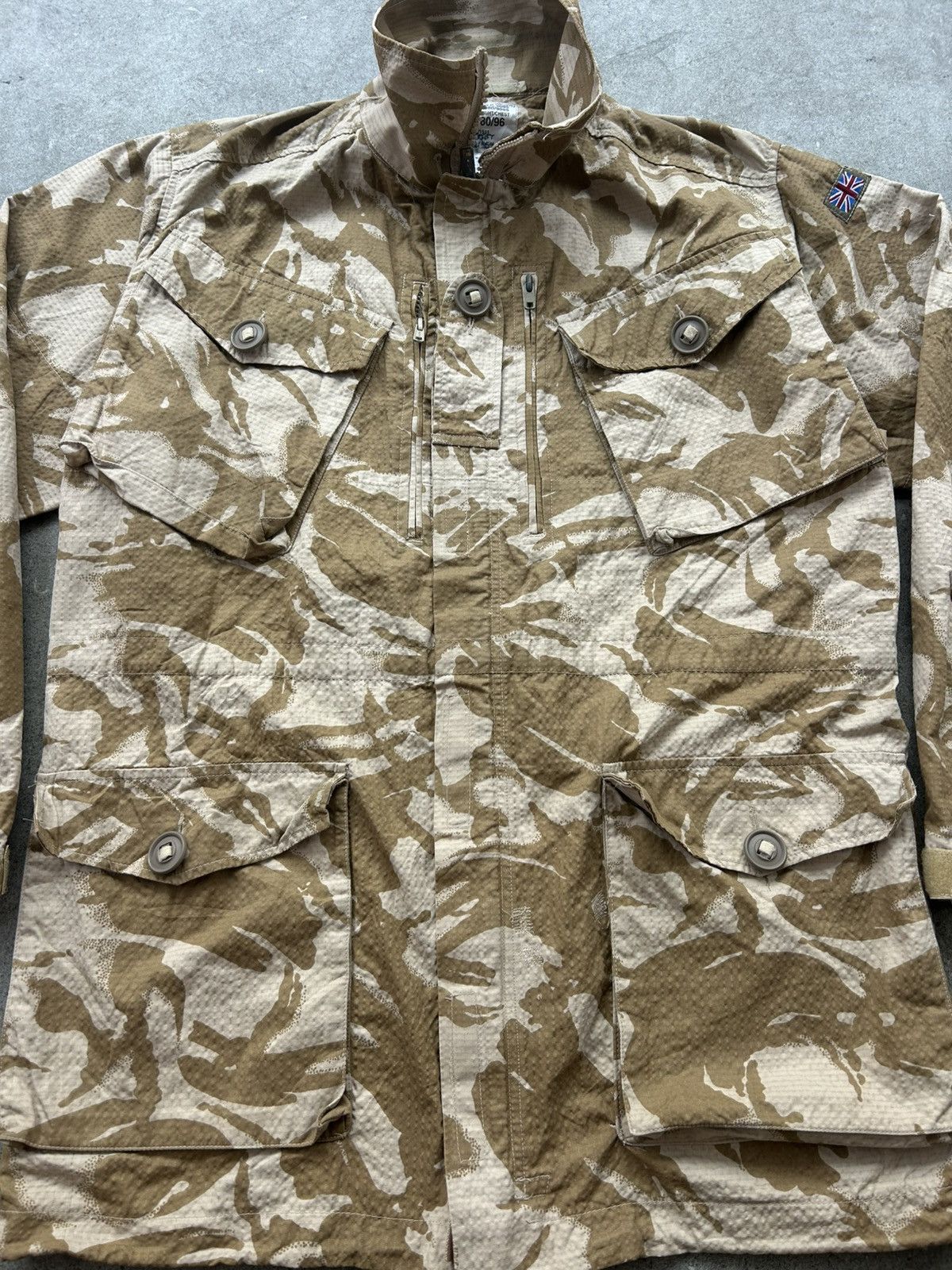 New England Outerwear Issue British Army Desert DPM Ripstop Field Jacket Size US XL / EU 56 / 4 - 2 Thumbnail