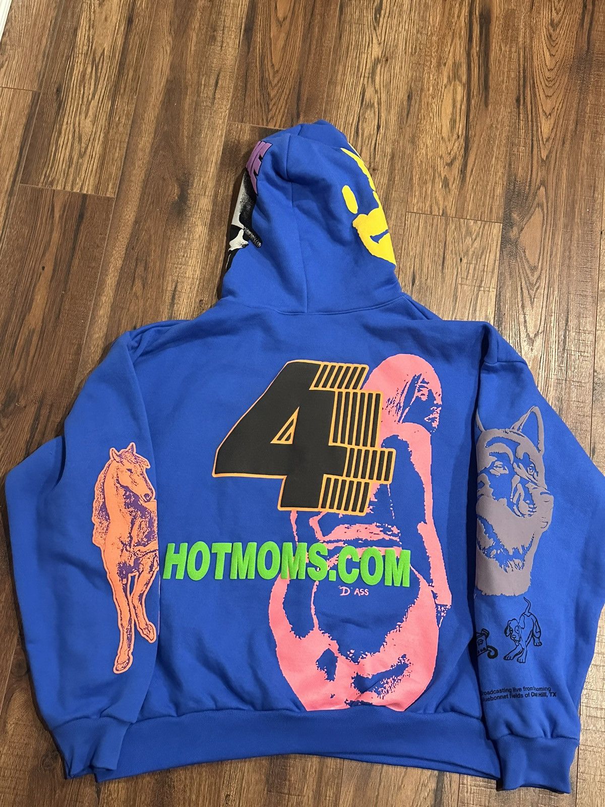 Drake Drake FATD Blue Hoodie Size XL Big As The What Tour Merch | Grailed