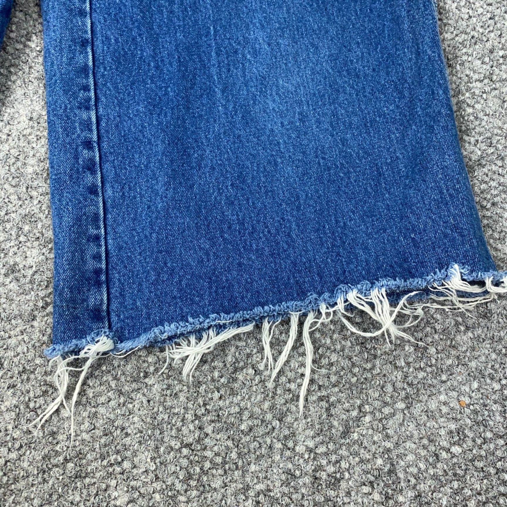 Vintage VINTAGE Pluggo Womens Jeans Size 15 Wide Leg High Waist Denim 90s Grunge Y2K Size 31" - 5 Thumbnail