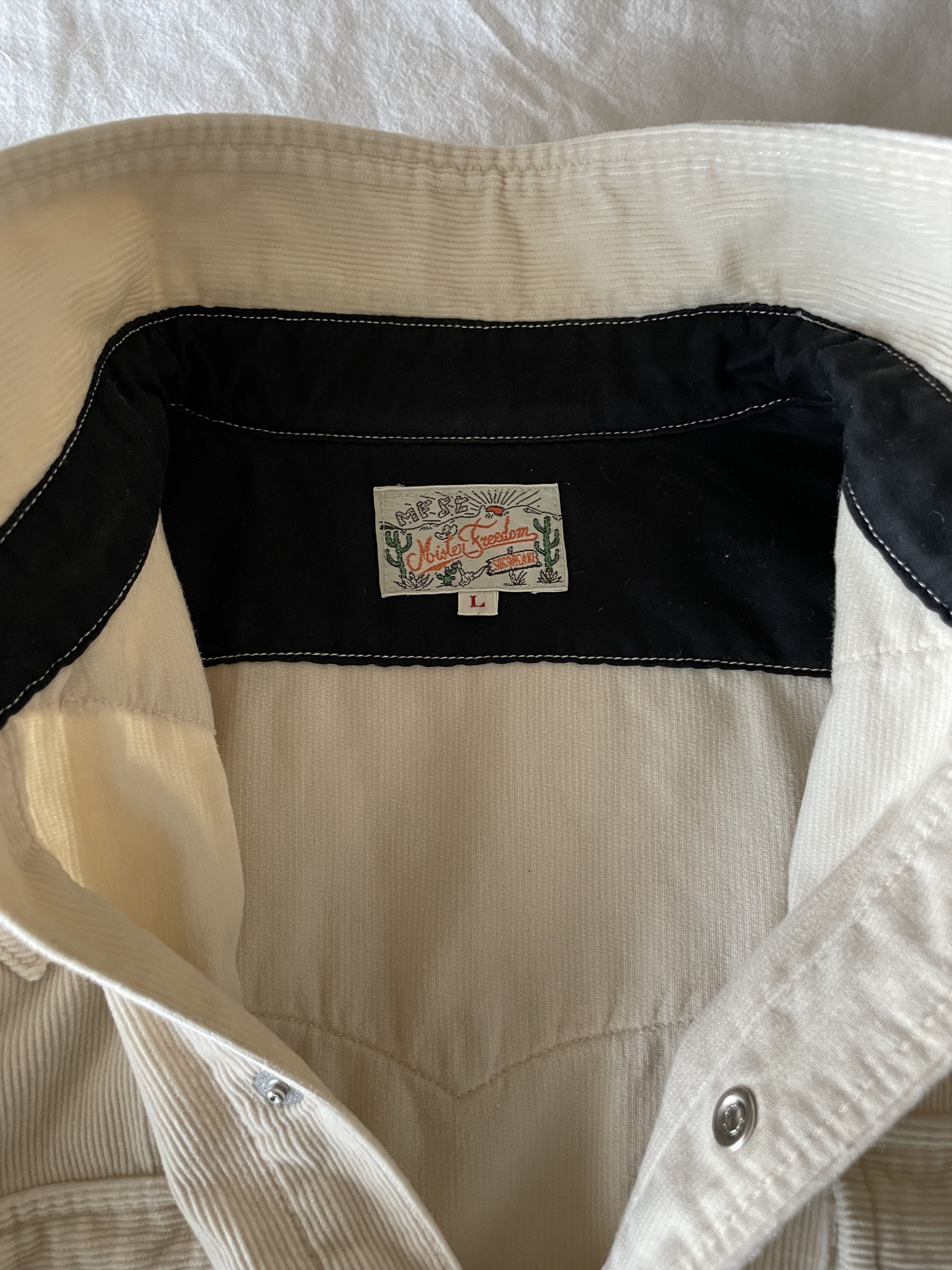 Mister Freedom Dude Rancher Corduroy - Off-white Size US L / EU 52-54 / 3 - 4 Thumbnail