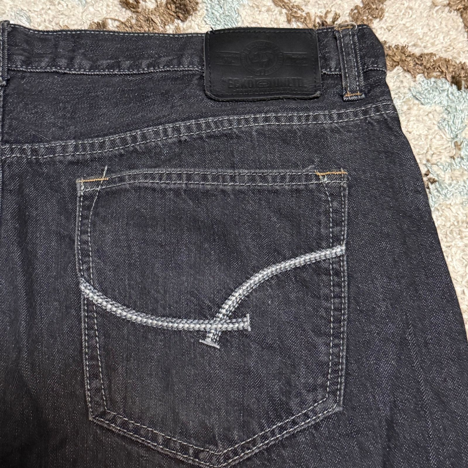 Ecko Unltd. Ecko Unltd Baggy Relaxed Fit Jean Shorts Jorts Size 40 Y2K Size US 40 / EU 56 - 3 Thumbnail