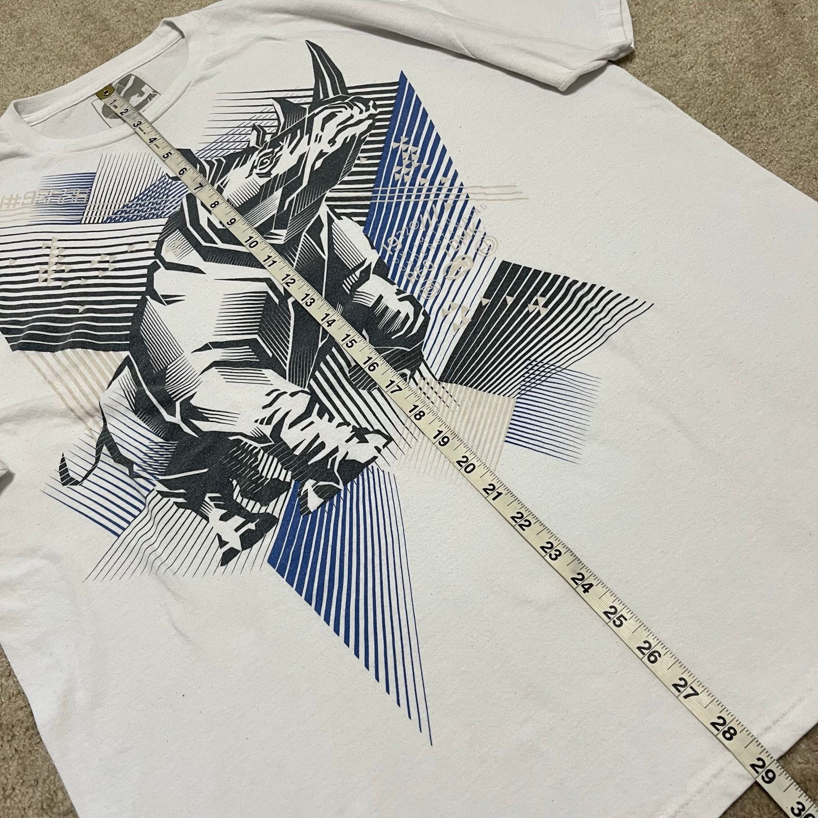 Ecko Unltd. Ecko Unltd Y2K Skater Rhino Graphic White Shirt XL Size US XL / EU 56 / 4 - 5 Thumbnail