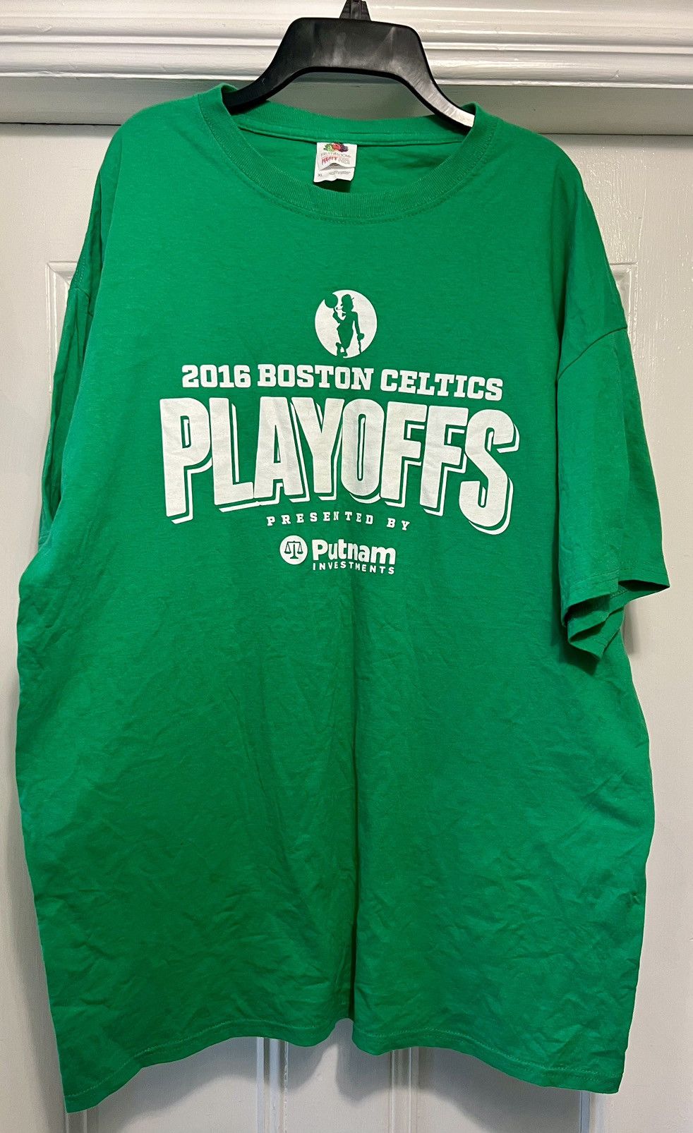 Fruit Of The Loom × NBA Authentic Fruit of the Loom Boston Celtics 2016 Playoffs tee Size US XL / EU 56 / 4 - 1 Thumbnail