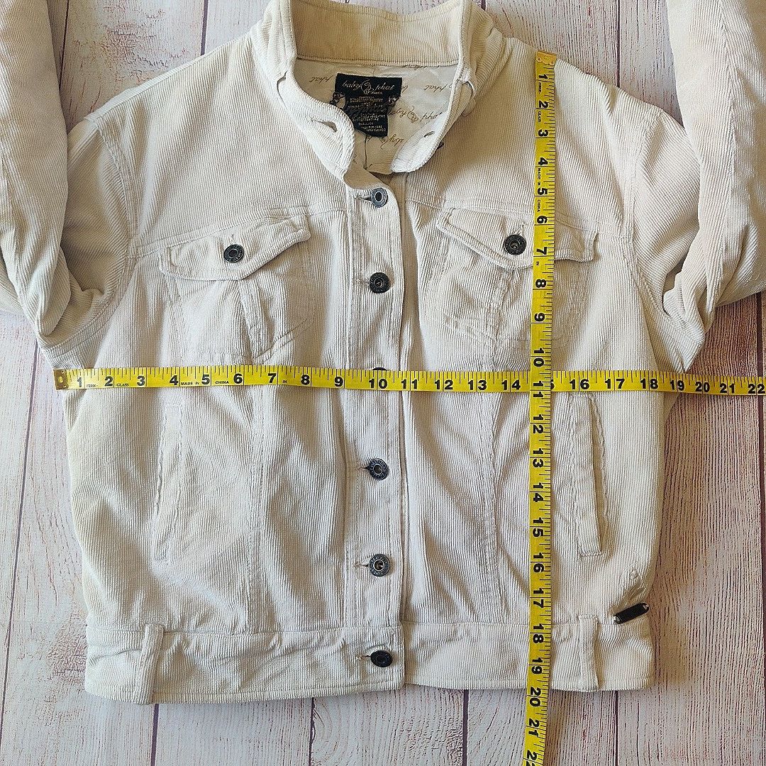 Vintage Y2K Baby Phat corduroy snap button jacket sz S Size S / US 4 / IT 40 - 7 Thumbnail