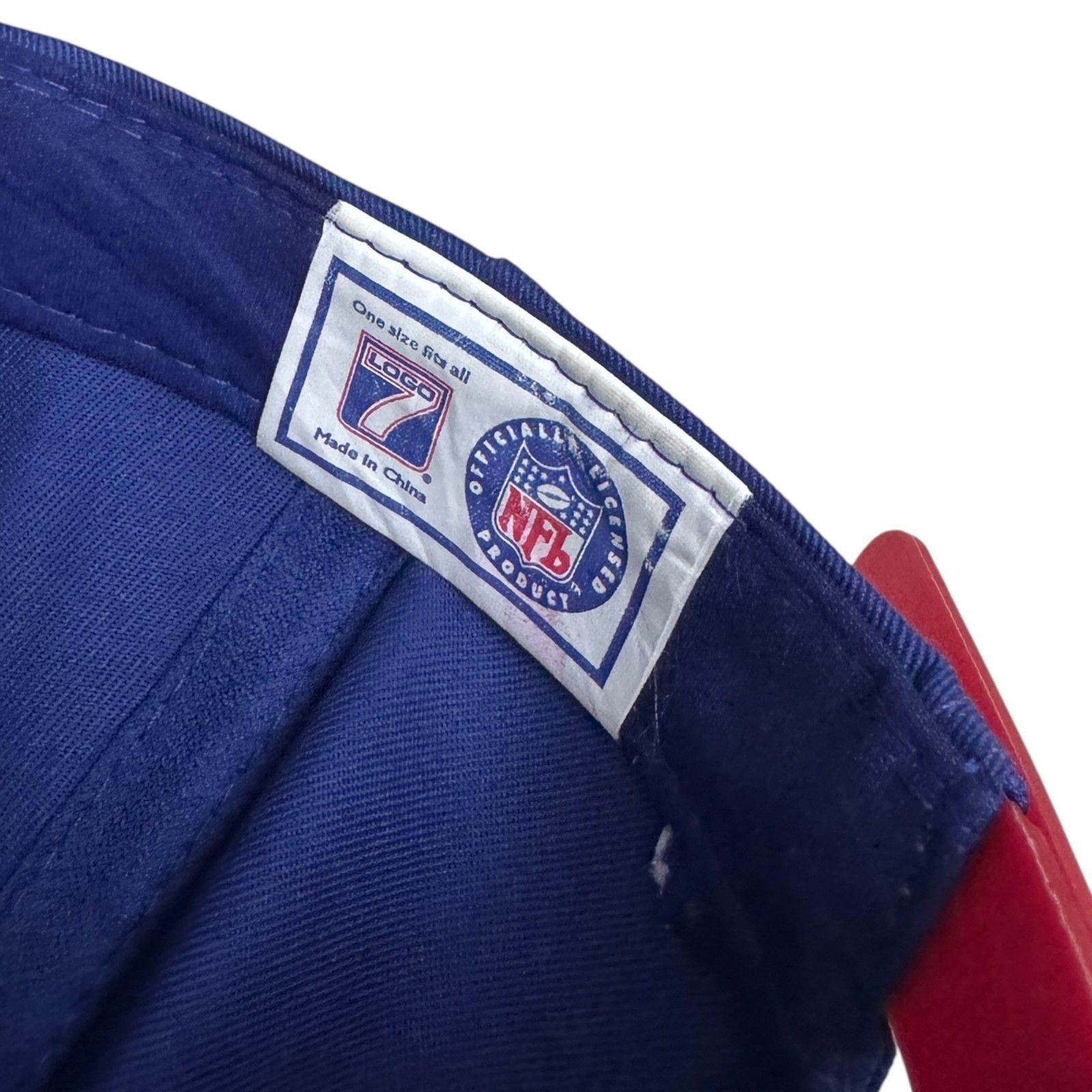 Logo 7 VINTAGE 90s New England Patriots NFL Logo7 Snapback Cap Hat Size ONE SIZE - 3 Thumbnail