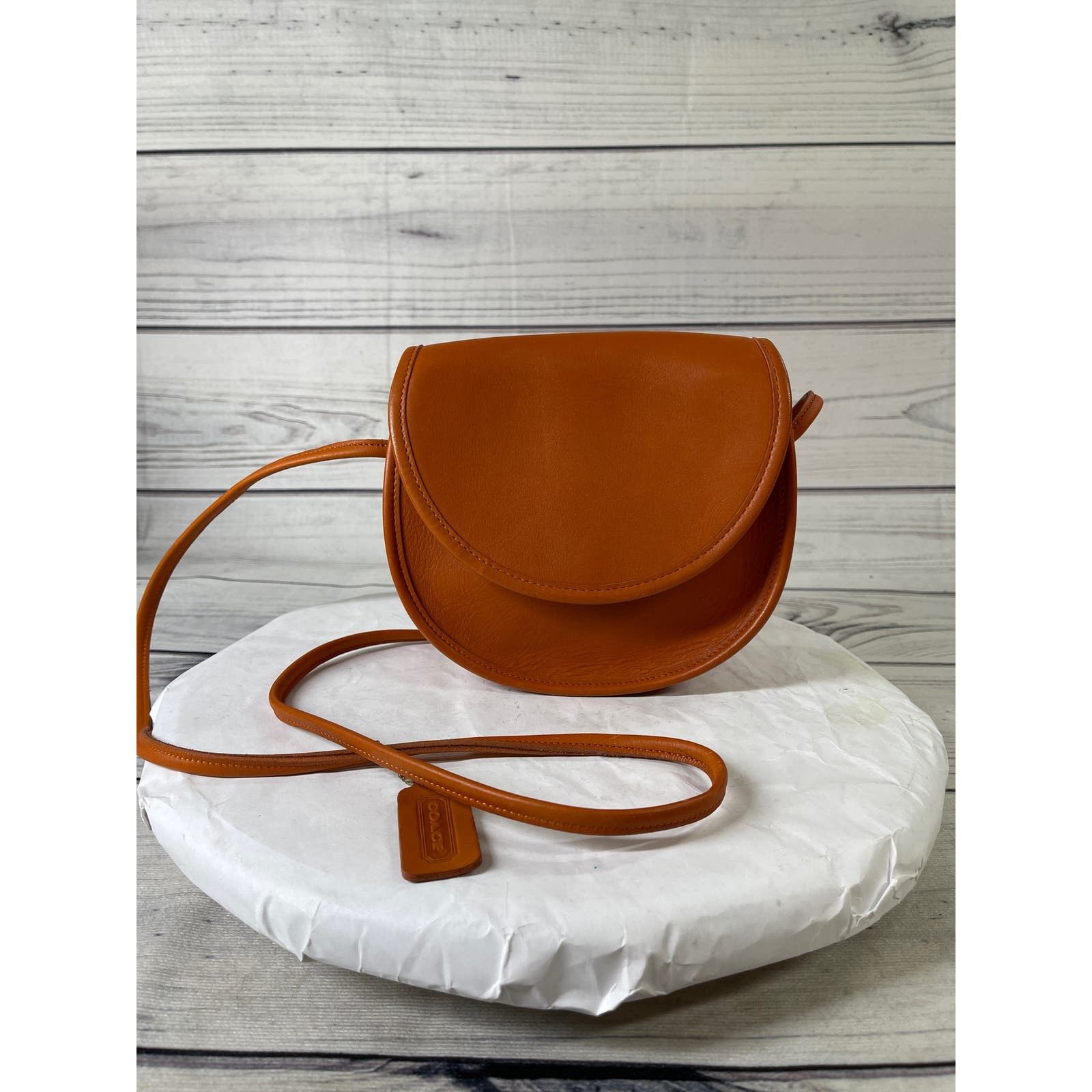 image of Coach Vintage Casey Bag Mango No 0905-329 in Orange, Women's