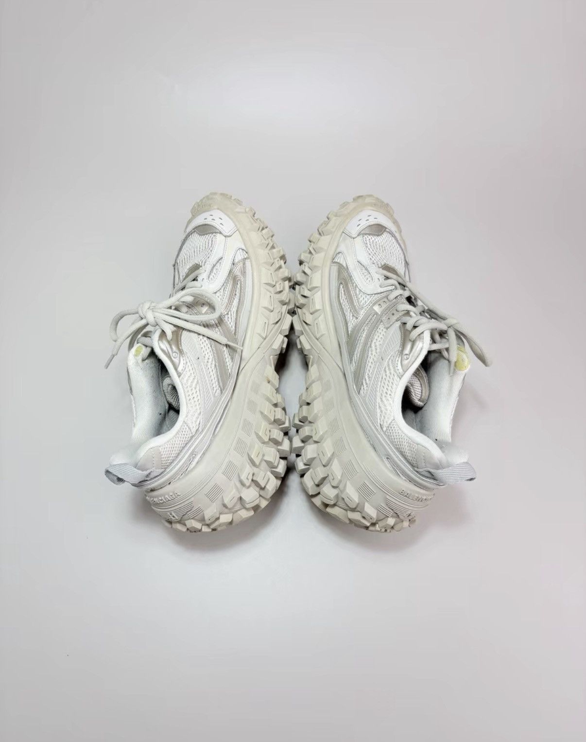 Balenciaga BALENCIAGA Light Brown Tire Sneakers K1 Size US 8 / EU 41 - 4 Thumbnail
