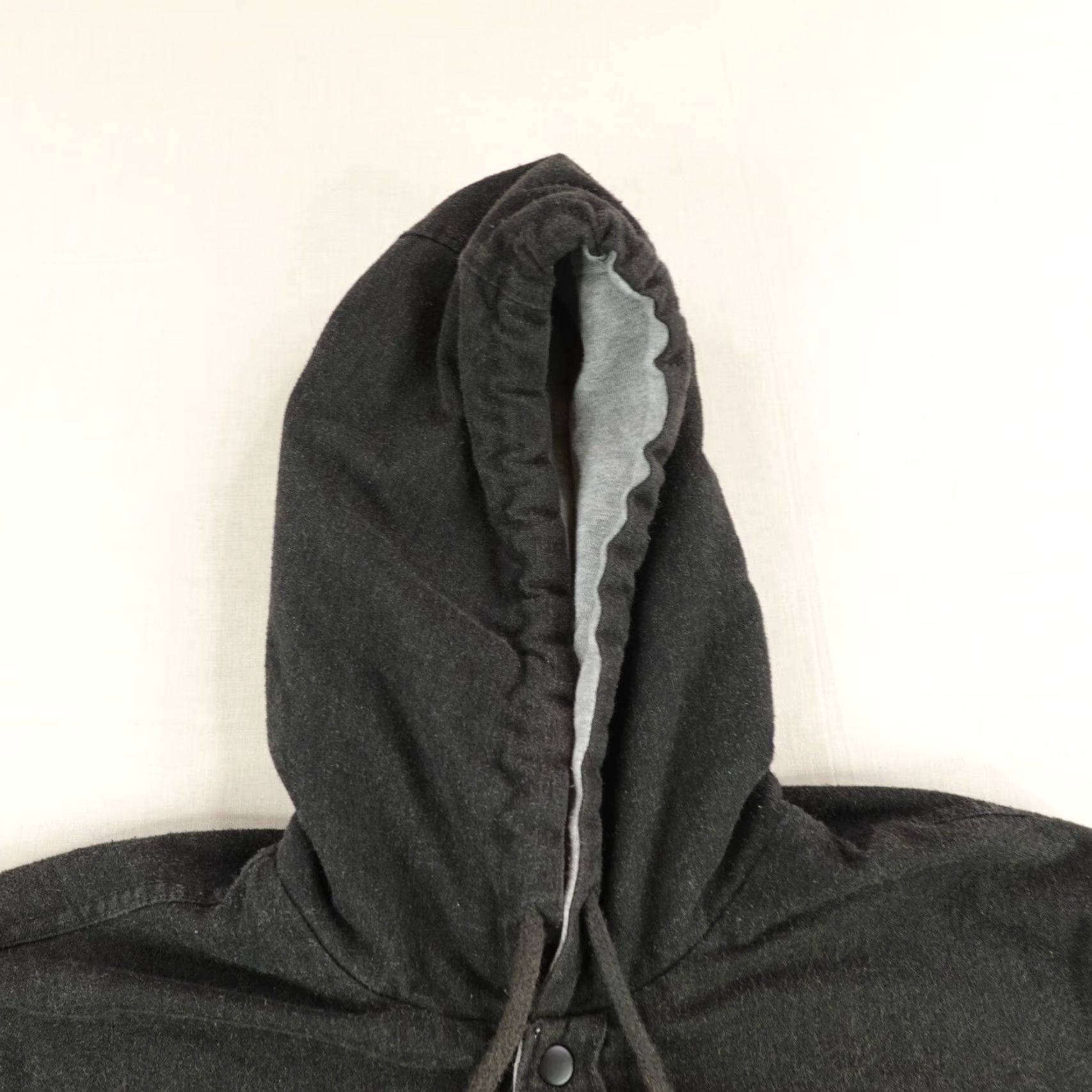 Vans VANS Jacket Mens M Reversible Canvas Coat Gray Black Snap Up Outdoor Skateboarding Shirt? Size US M / EU 48-50 / 2 - 2 Thumbnail