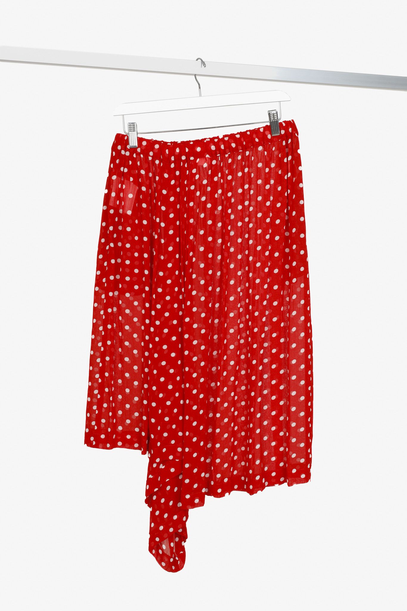 Comme des Garcons Comme Des Garçons AD 2013 Red Polka Dot Culottes Shorts Size 36" / US 14 / IT 50 - 2 Thumbnail