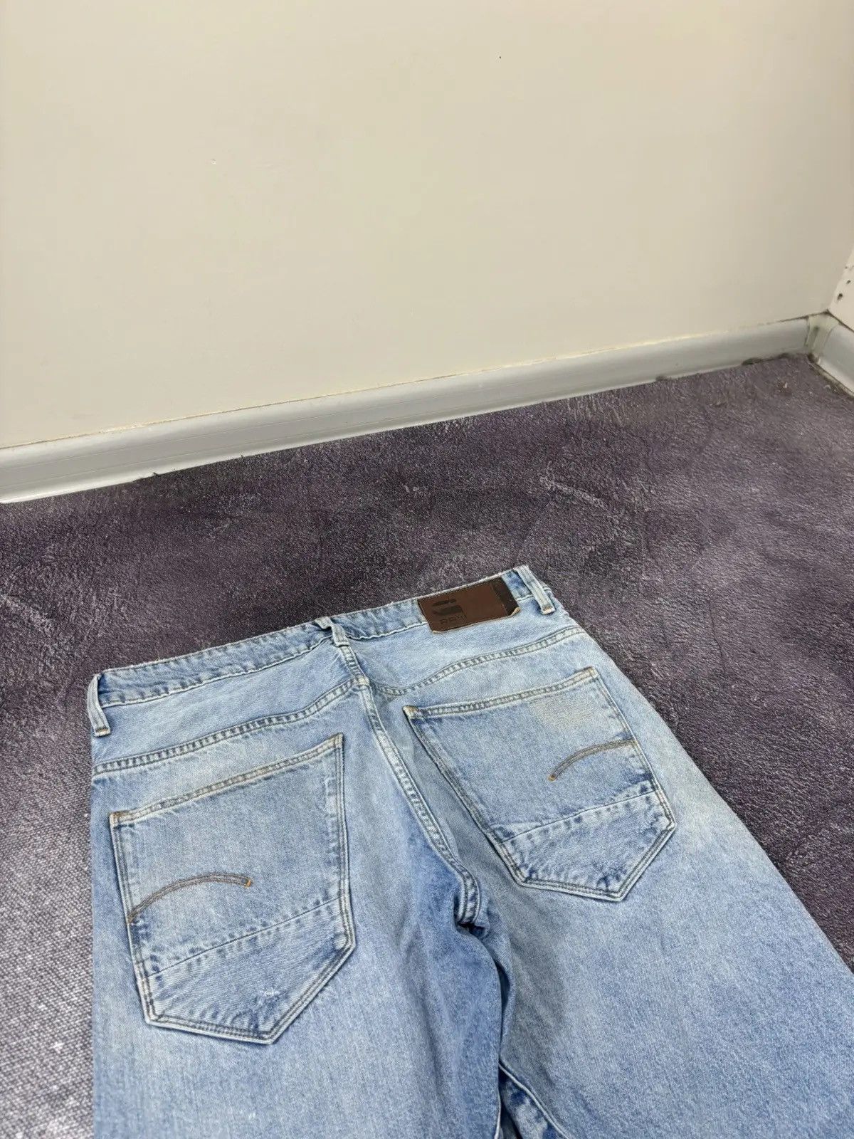 G-Star × Vintage Vintage G-Star Raw ARC 3D Restored Denim Japanese Jeans Size US 32 / EU 48 - 6 Thumbnail
