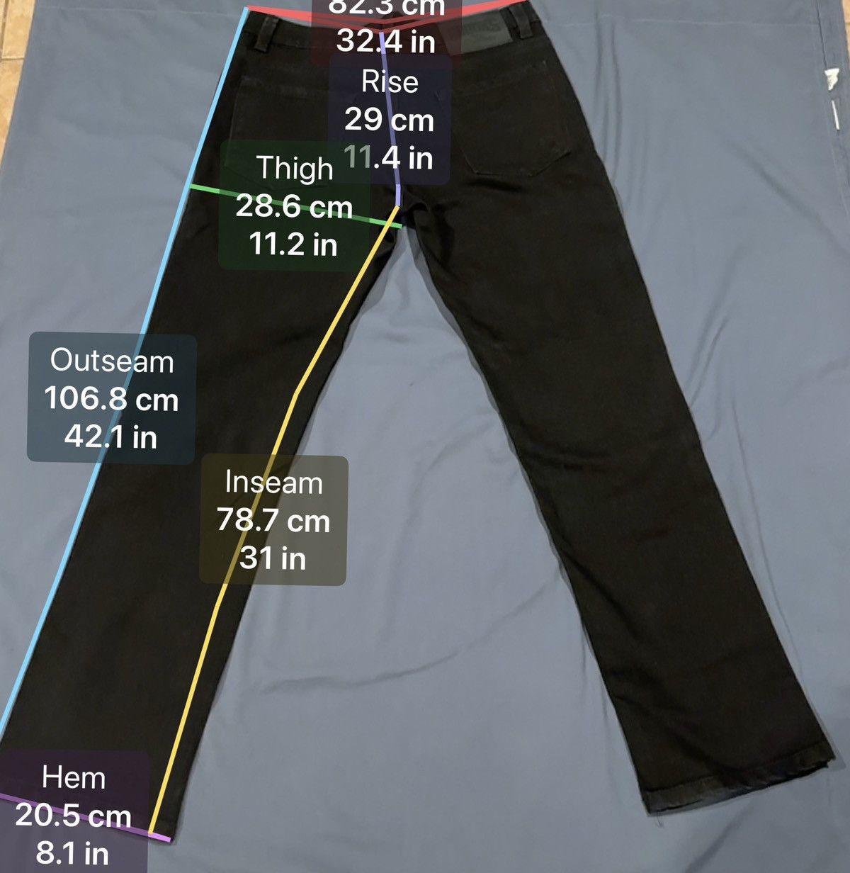 Crooks & Castles Crooks & Castles Black Jeans Size 32x32 Size US 32 / EU 48 - 6 Thumbnail