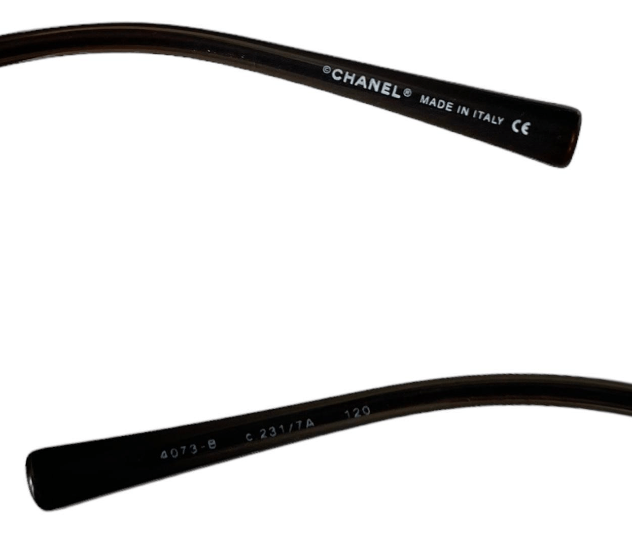 Chanel CHANEL SUNGLASSES 4073 Rhinestones CC 4017 Vintage Iconic Size ONE SIZE - 5 Thumbnail